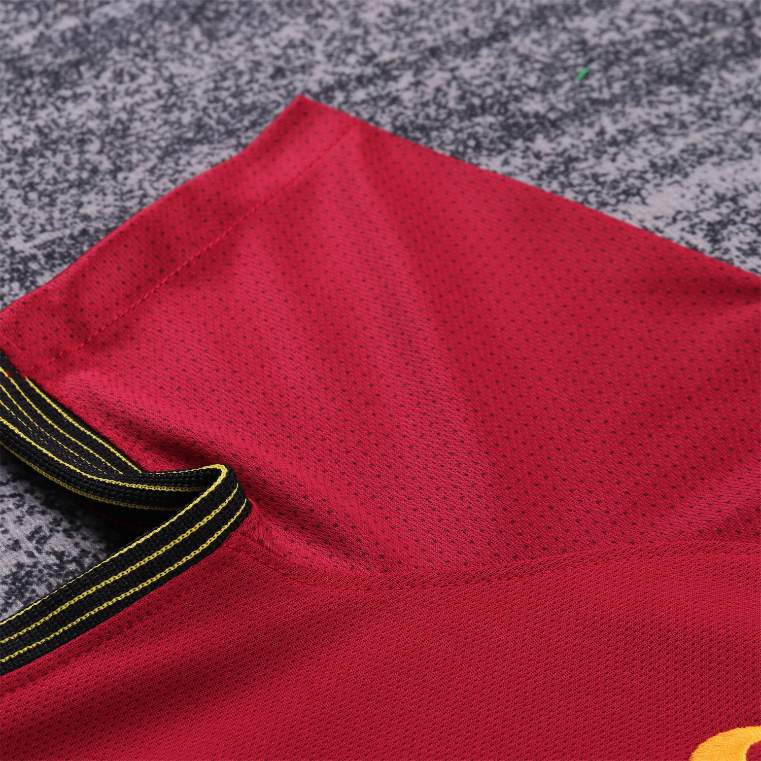 AlphaJersey-Retro Roma 2017-18 Home Kids Kit