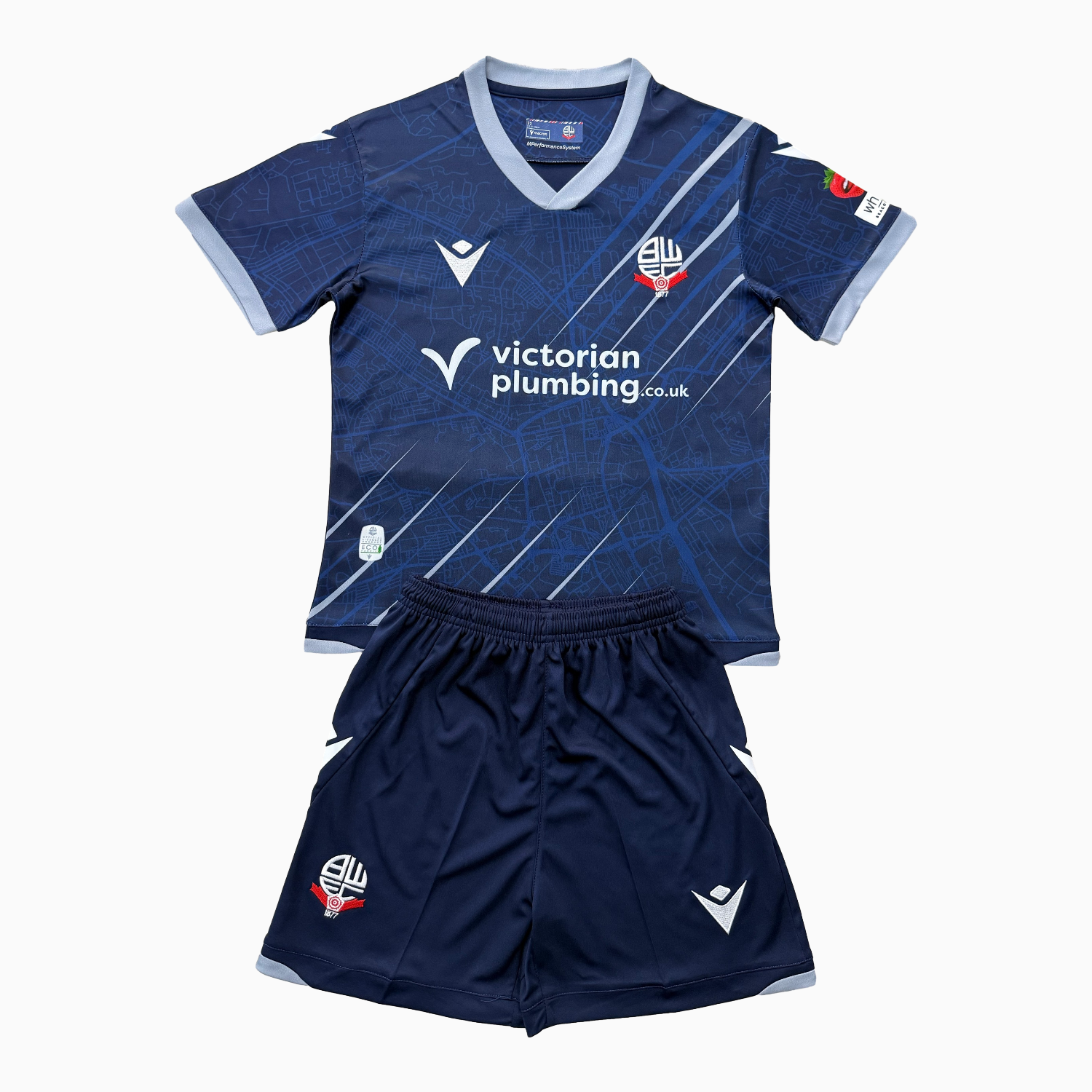 AlphaJersey-Bolton Wanderers 25-26 Away Kids Kit
