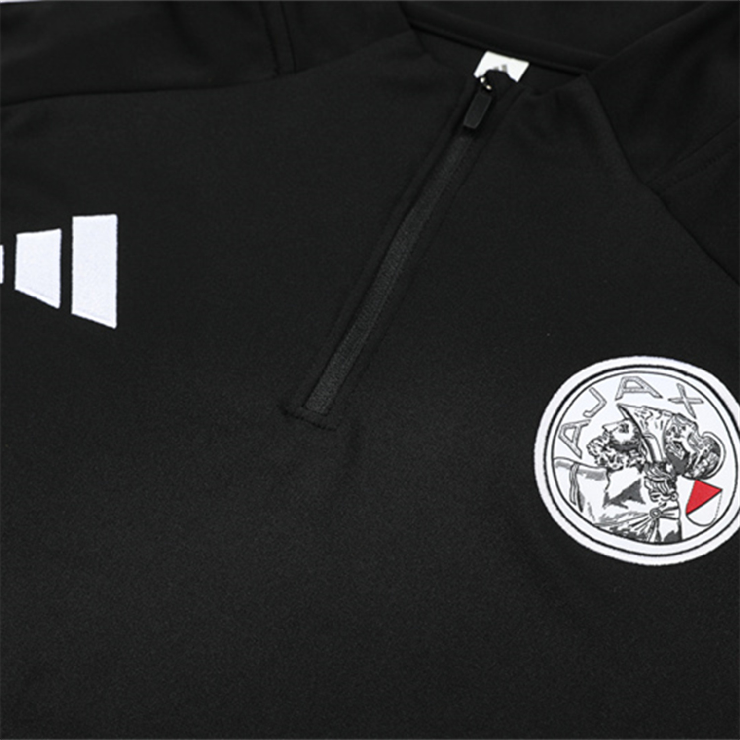 AlphaJersey-Ajax 25-26 Long Sleeve Training Set - Black Top and Black Pants