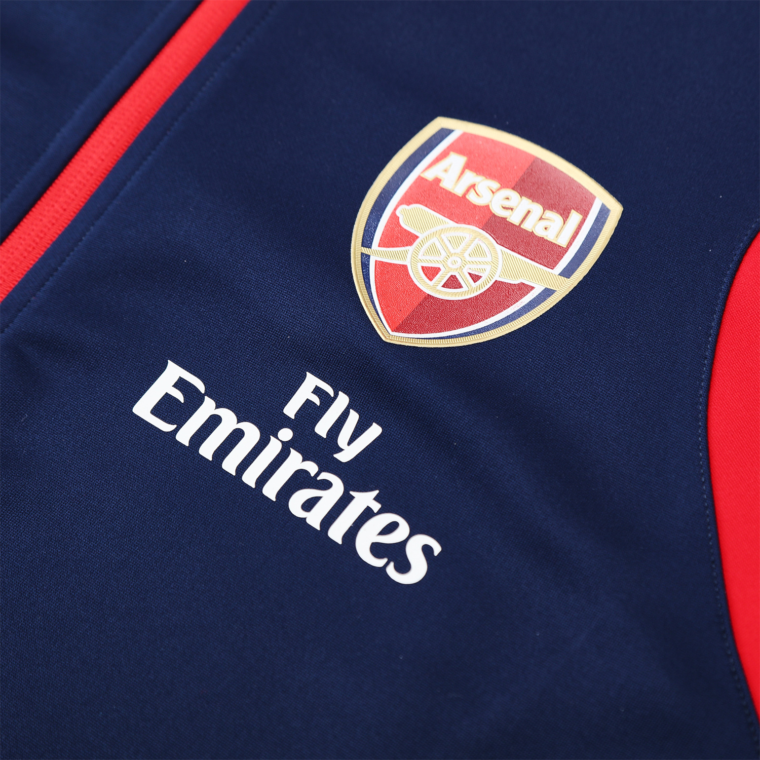 AlphaJersey-Arsenal 25-26 Jacket Training Tracksuit - Deep Blue Jackets & Deep Blue Pants