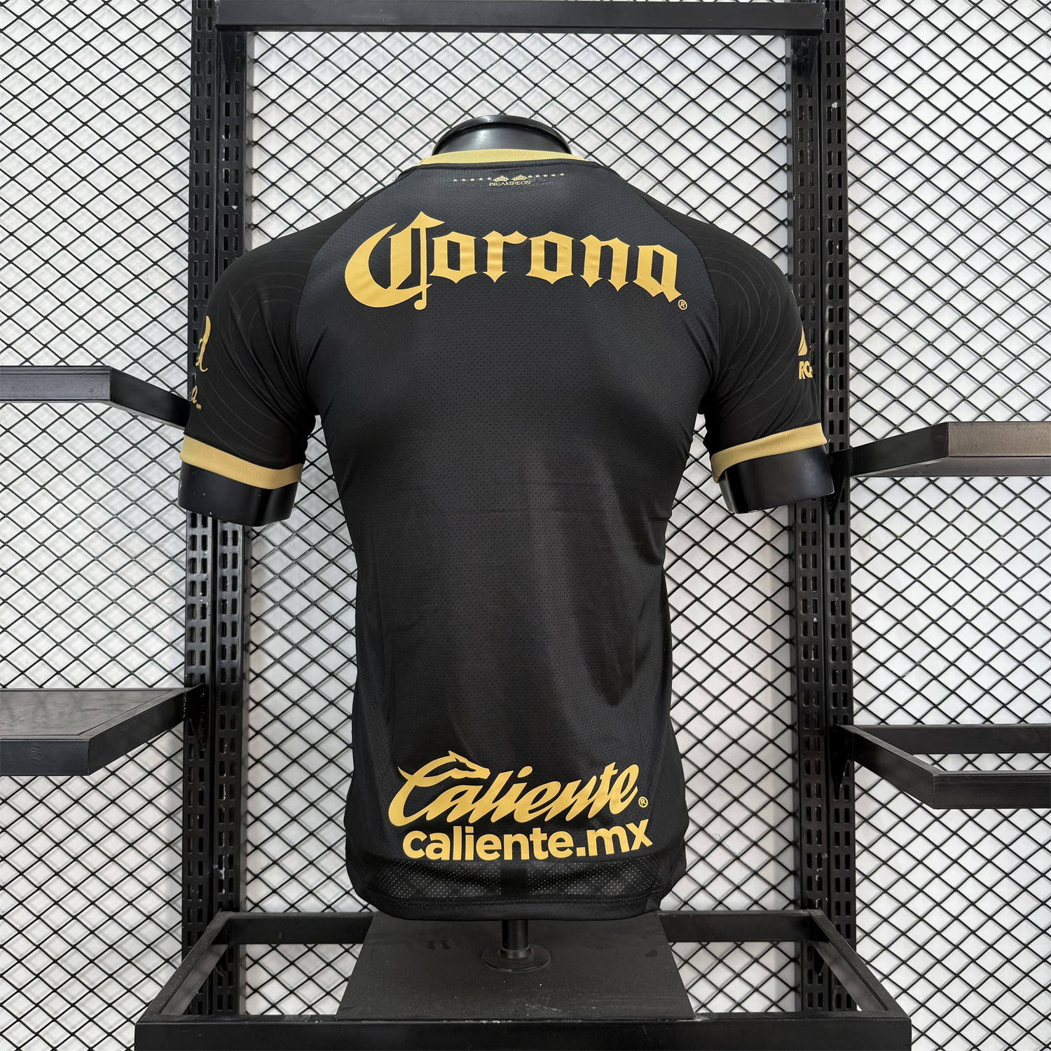 AlphaJersey-【The Double Winners】Toluca 25-26 Black Special Jersey - Player Version