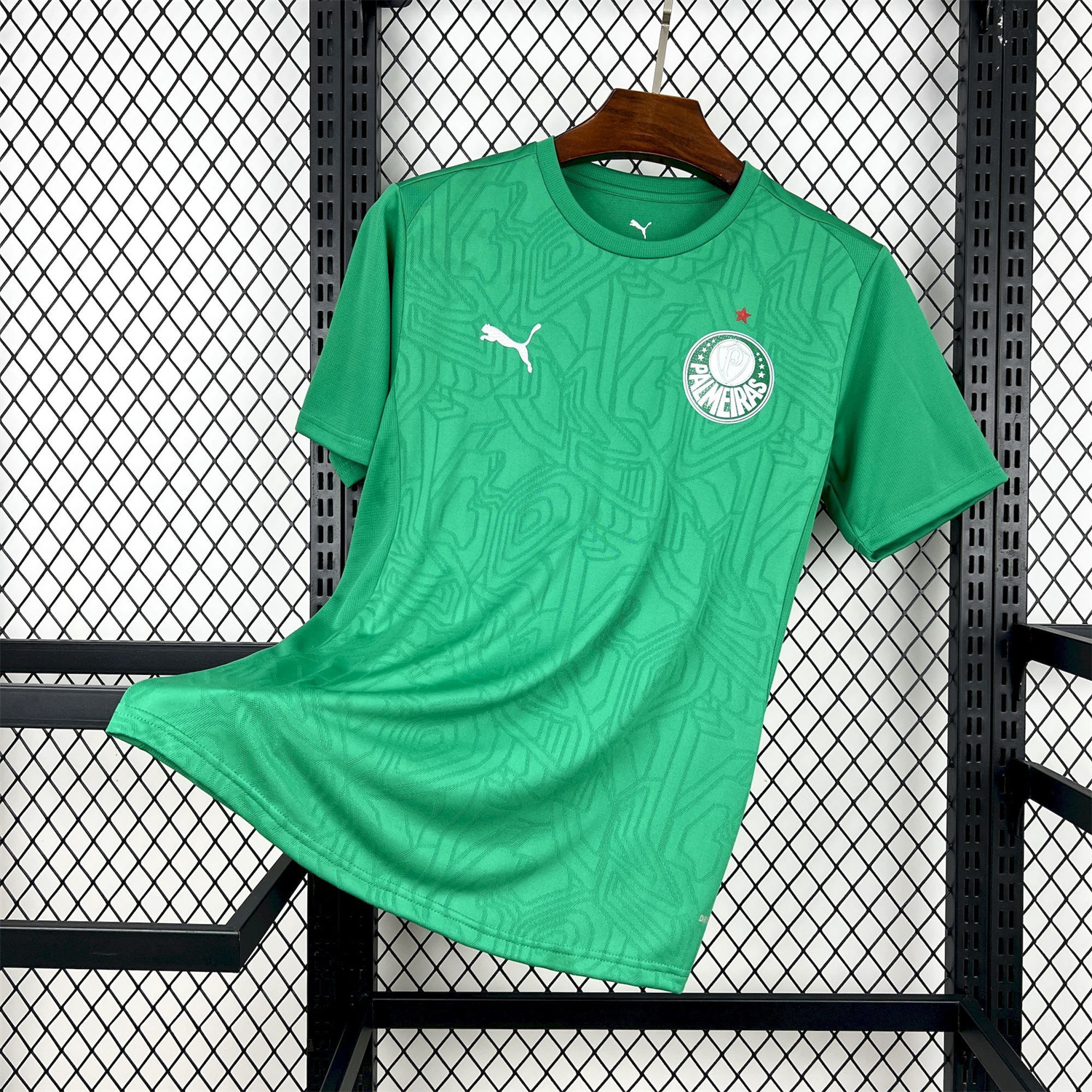 AlphaJersey-Palmeiras 25-26 Green Training Jersey - Fans Version