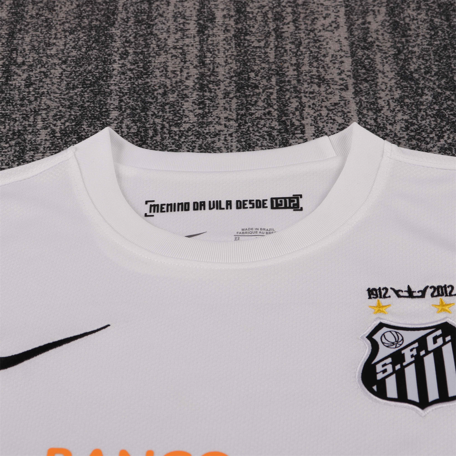 AlphaJersey-Retro Santos 2012 Home Kids Kit