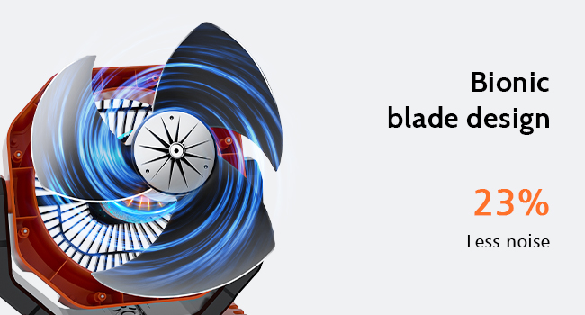 powerful airflow