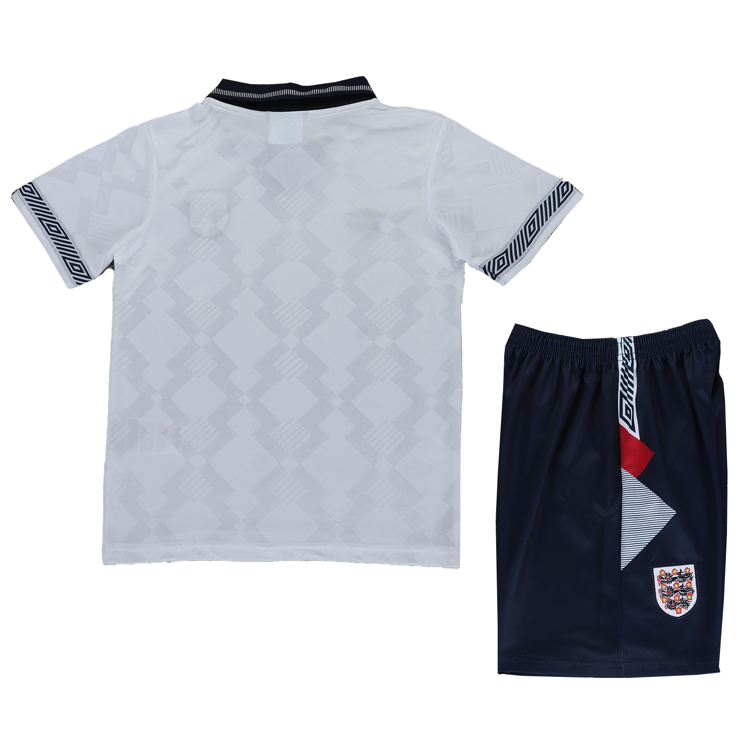 AlphaJersey-Retro England 1990 Home Kids Kit