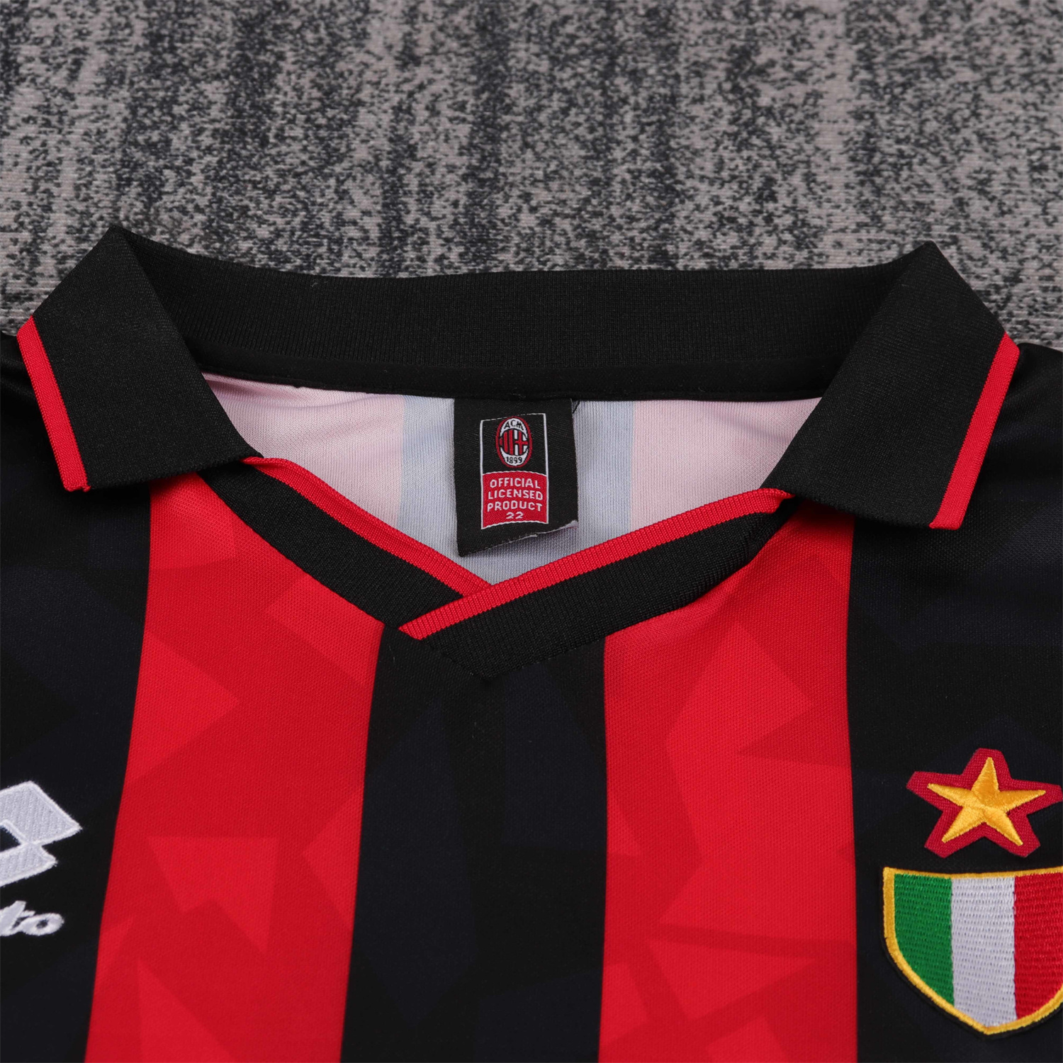 AlphaJersey-Retro AC Milan 1993-94 Home Kids Kit