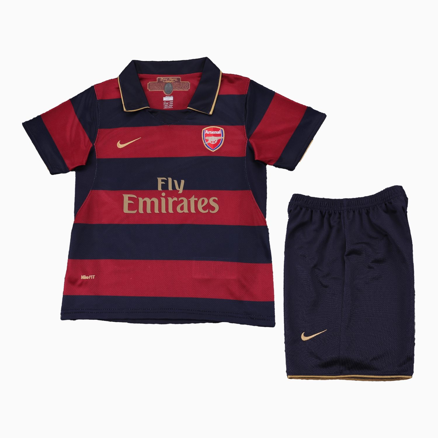 AlphaJersey-Retro Arsenal 2007-08 Third Kids Kit