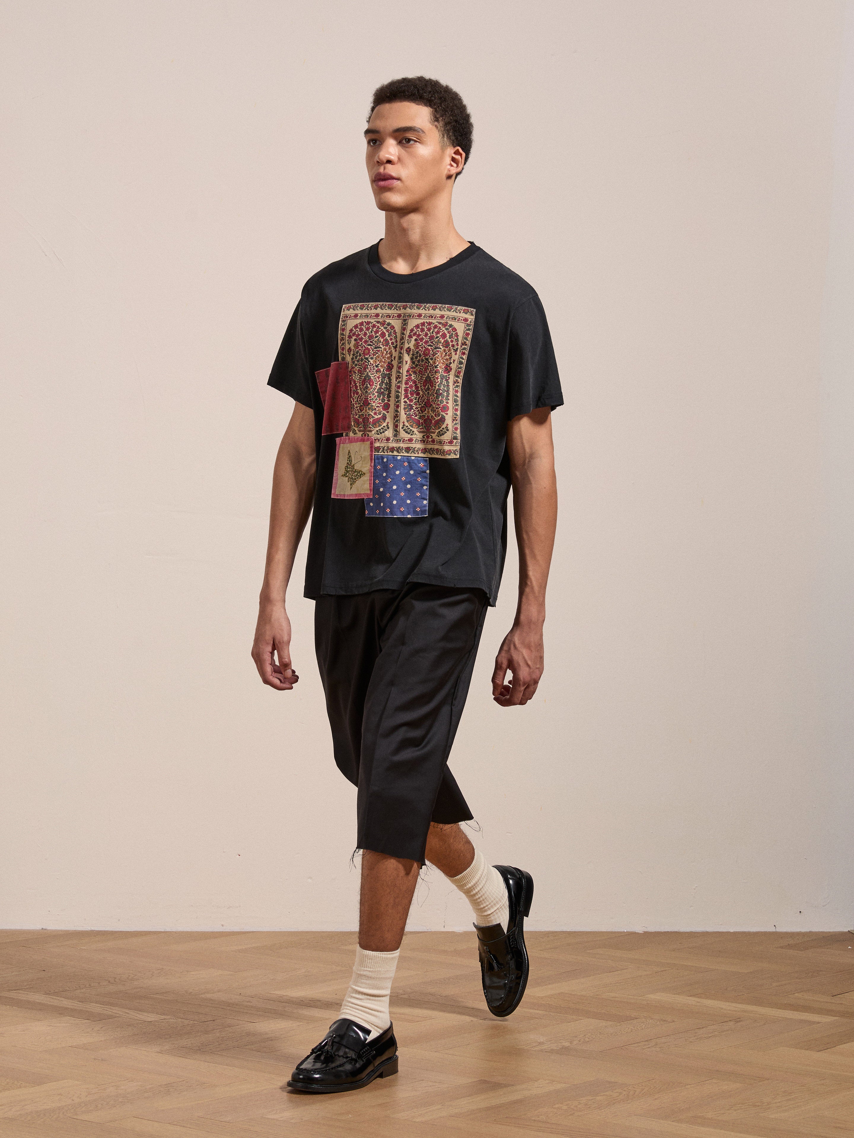 Patchwork Tee | Modern Menswear by yycbvcnbmmnbm