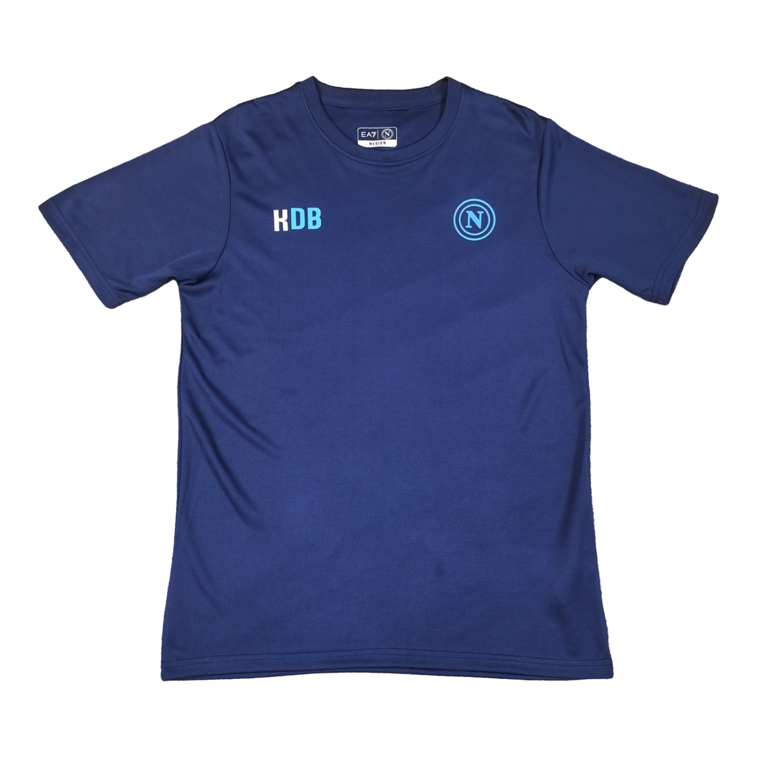 AlphaJersey-Napoli 25-26 KDB Special Commemorative Blue T-Shirt