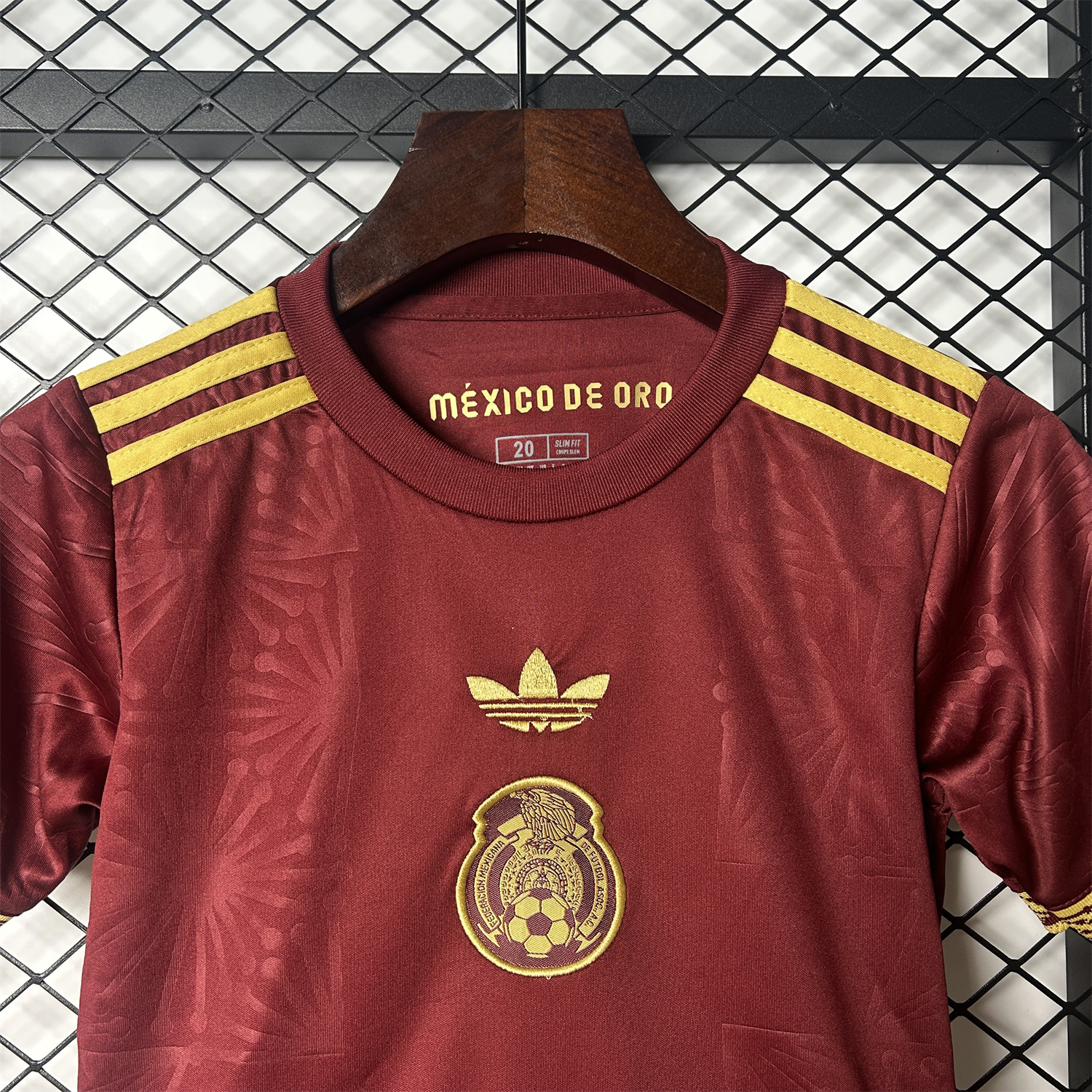 AlphaJersey-Mexico 2025 Gold Cup Red Special Edition Kids Kit