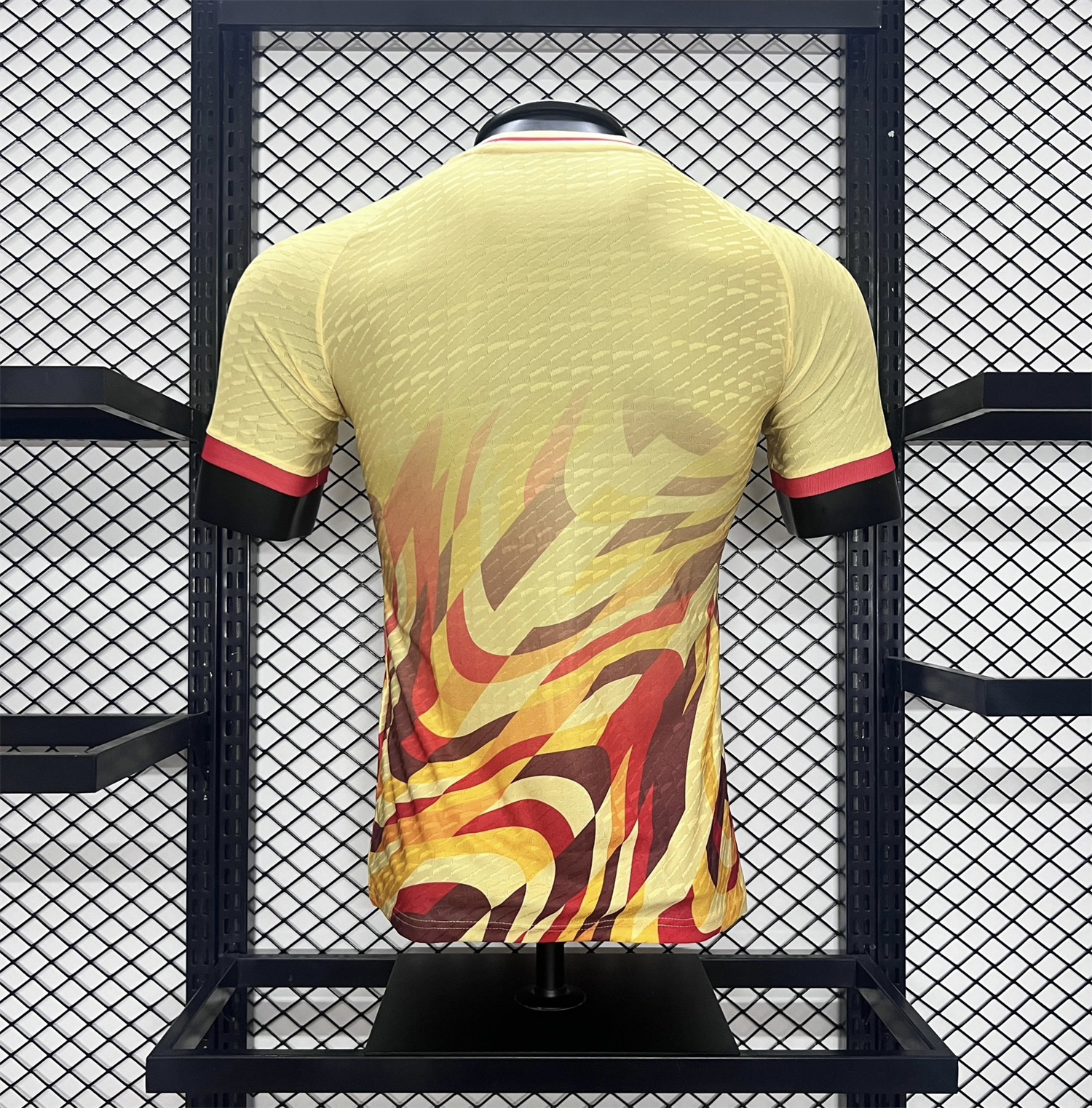 AlphaJersey-Spain 2024 Yellow Special Edition Jersey - Player Version