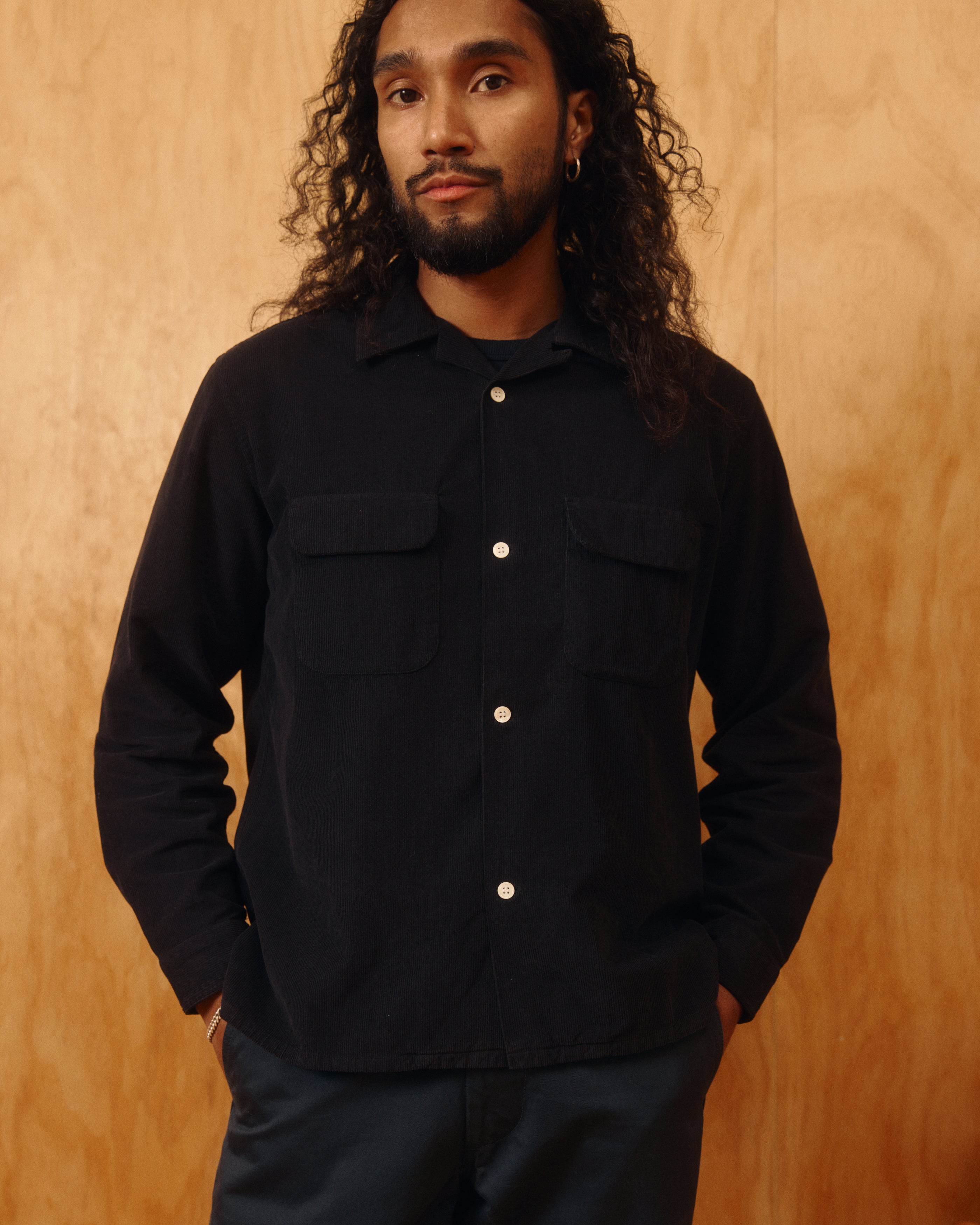 Penny Corduroy Cotton Shirt | Modern Menswear by yycbvcnbmmnbm