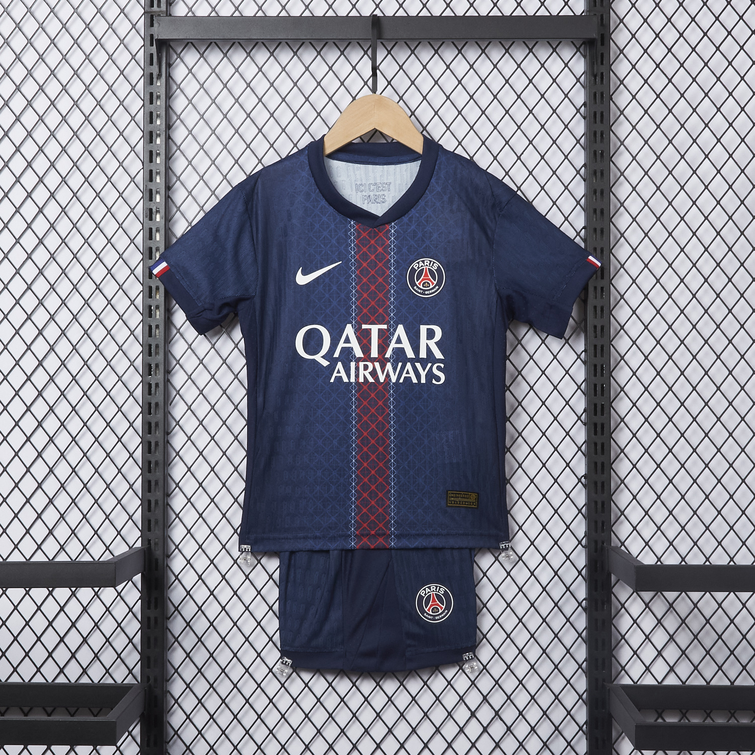 AlphaJersey-Paris Saint-Germain PSG 25-26 Home Kids Kit - Player Version