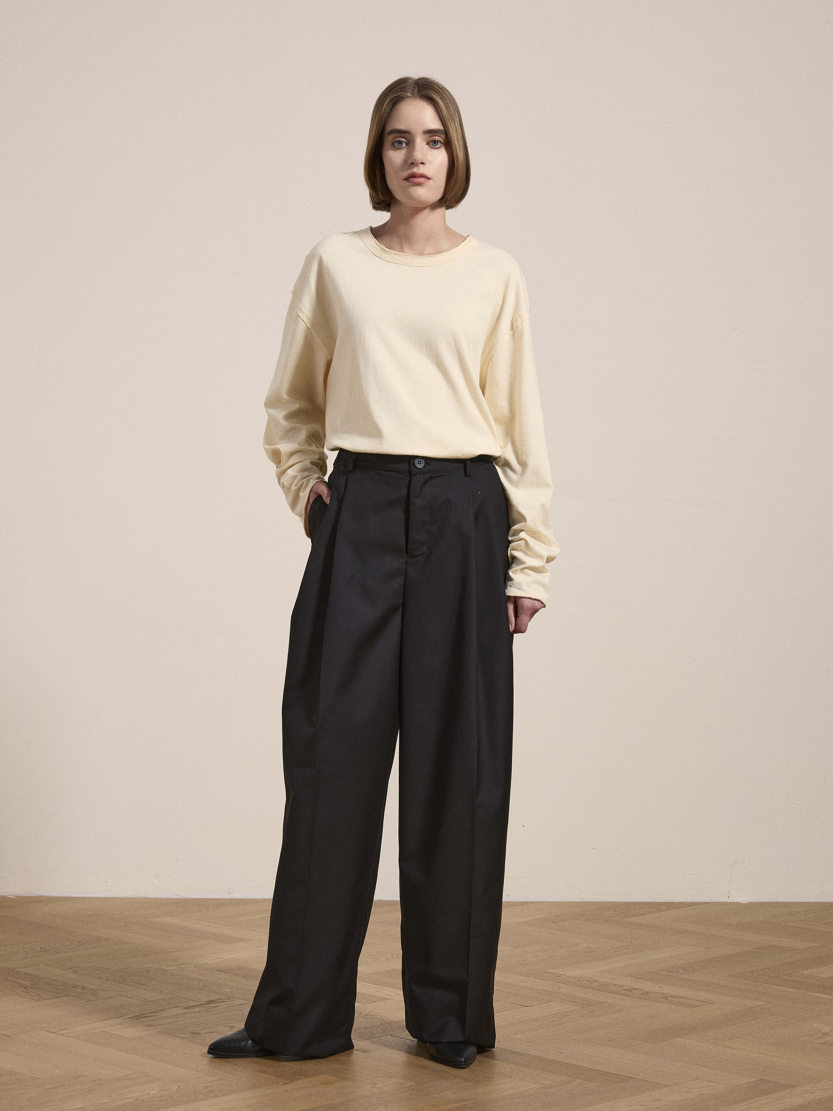 Pleated Trousers | Modern Menswear by yycbvcnbmmnbm