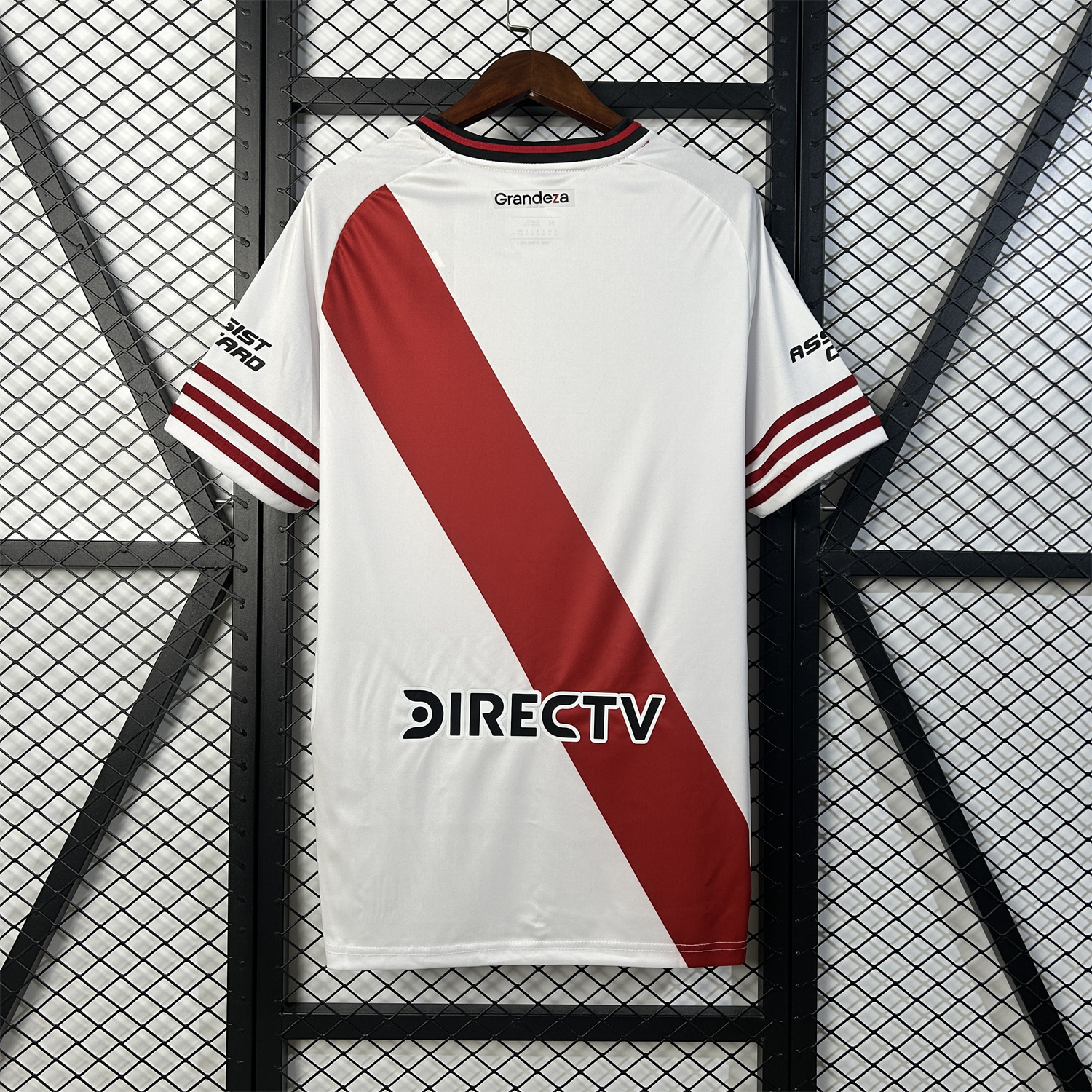 AlphaJersey-River Plate 25-26 Home Unsponsored Jersey - Fans Version