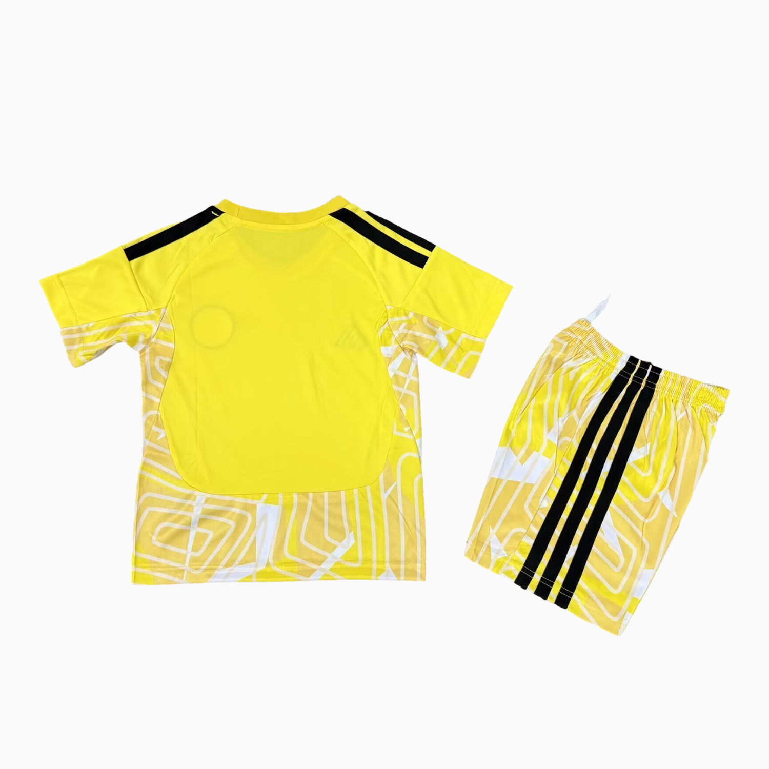 AlphaJersey-S-c-o.t l.a-n.d 2026 Goalkeeper Yellow Kids Kit
