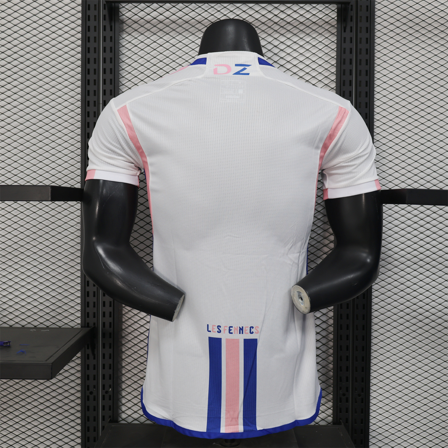 AlphaJersey-Algeria 25-26 Pink Mountains Silhouette White Jersey - Player Version