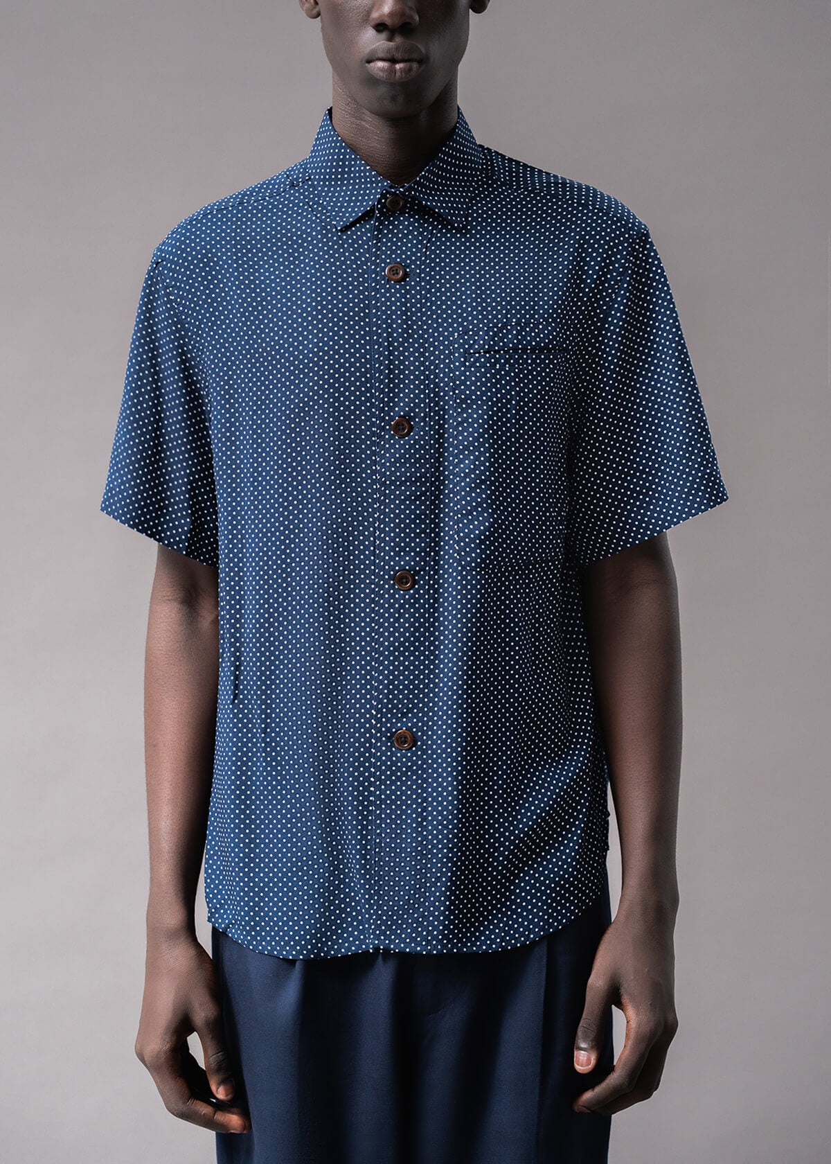 Silk Blend Polka Dot | Modern Menswear by yycbvcnbmmnbm