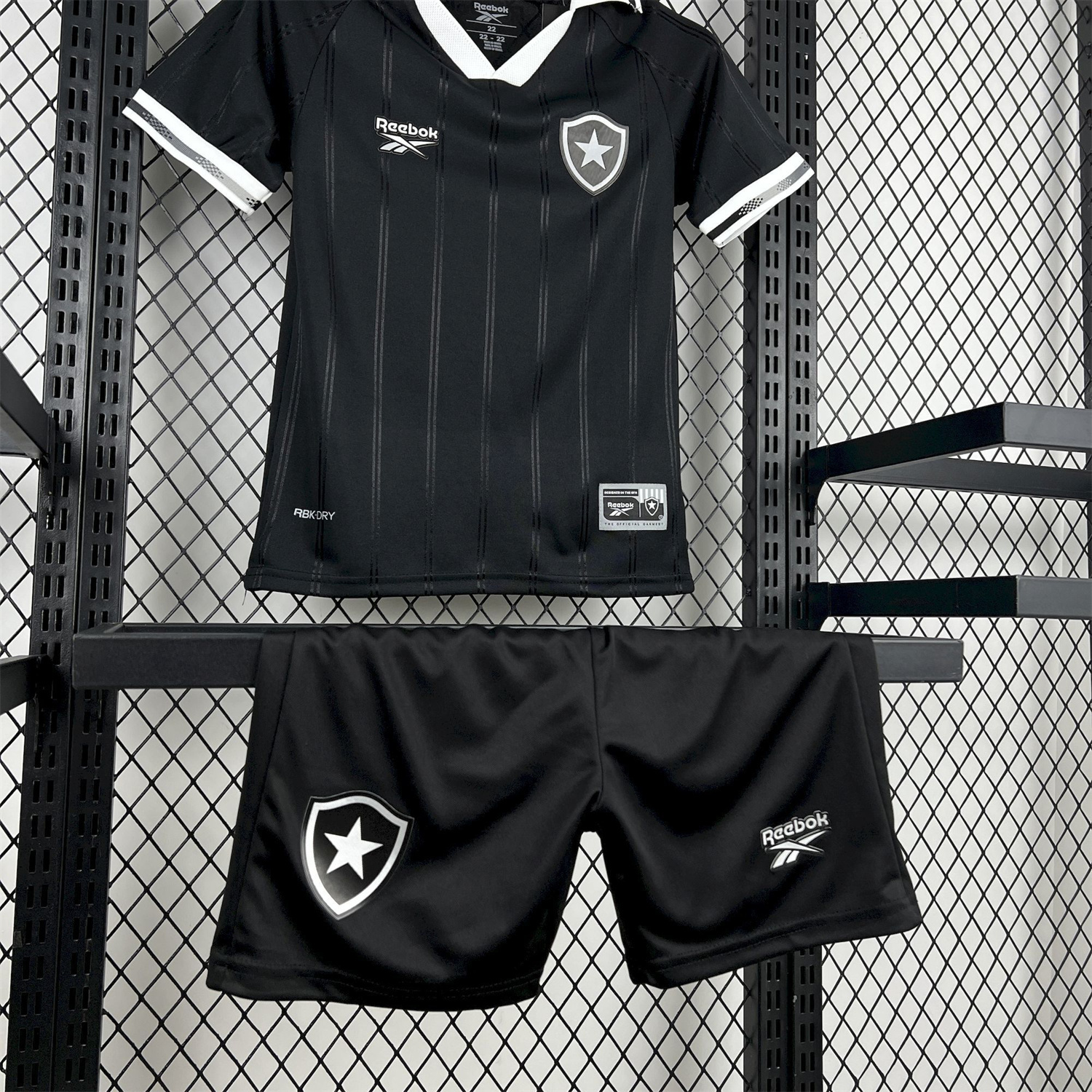AlphaJersey-Botafogo 25-26 Away Unsponsored Kids Kit