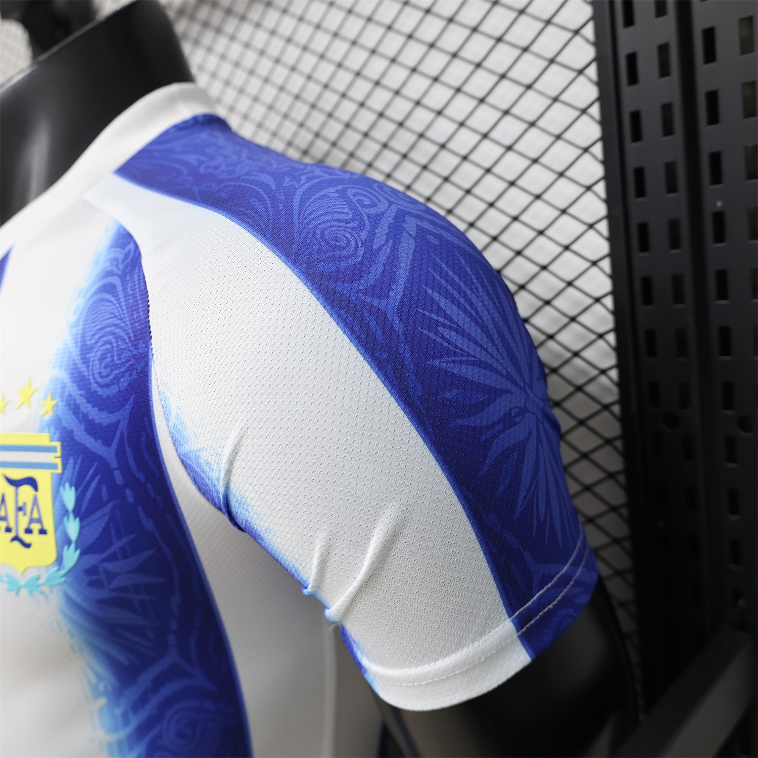 AlphaJersey-Argentina 2026 Deep Blue And White Stripes Special Jersey - Player Version