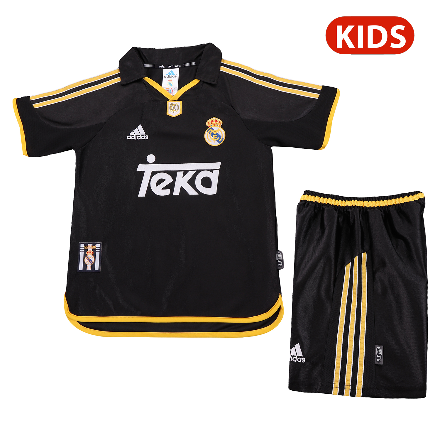 AlphaJersey-Retro Real Madrid 1999-01 Away Kids Kit