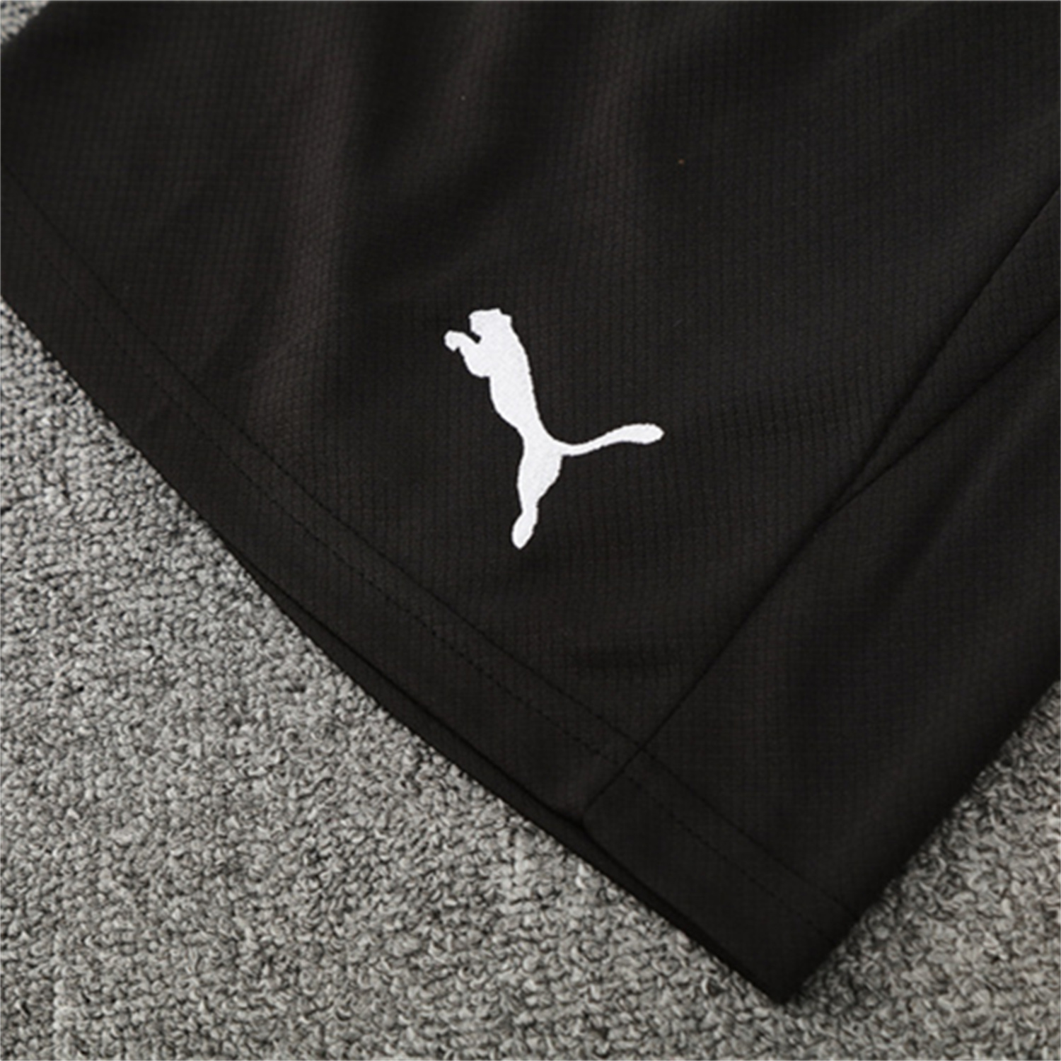 AlphaJersey-Manchester City 25-26 Kids Short-Sleeve Training Set - Black Top & Black Shorts