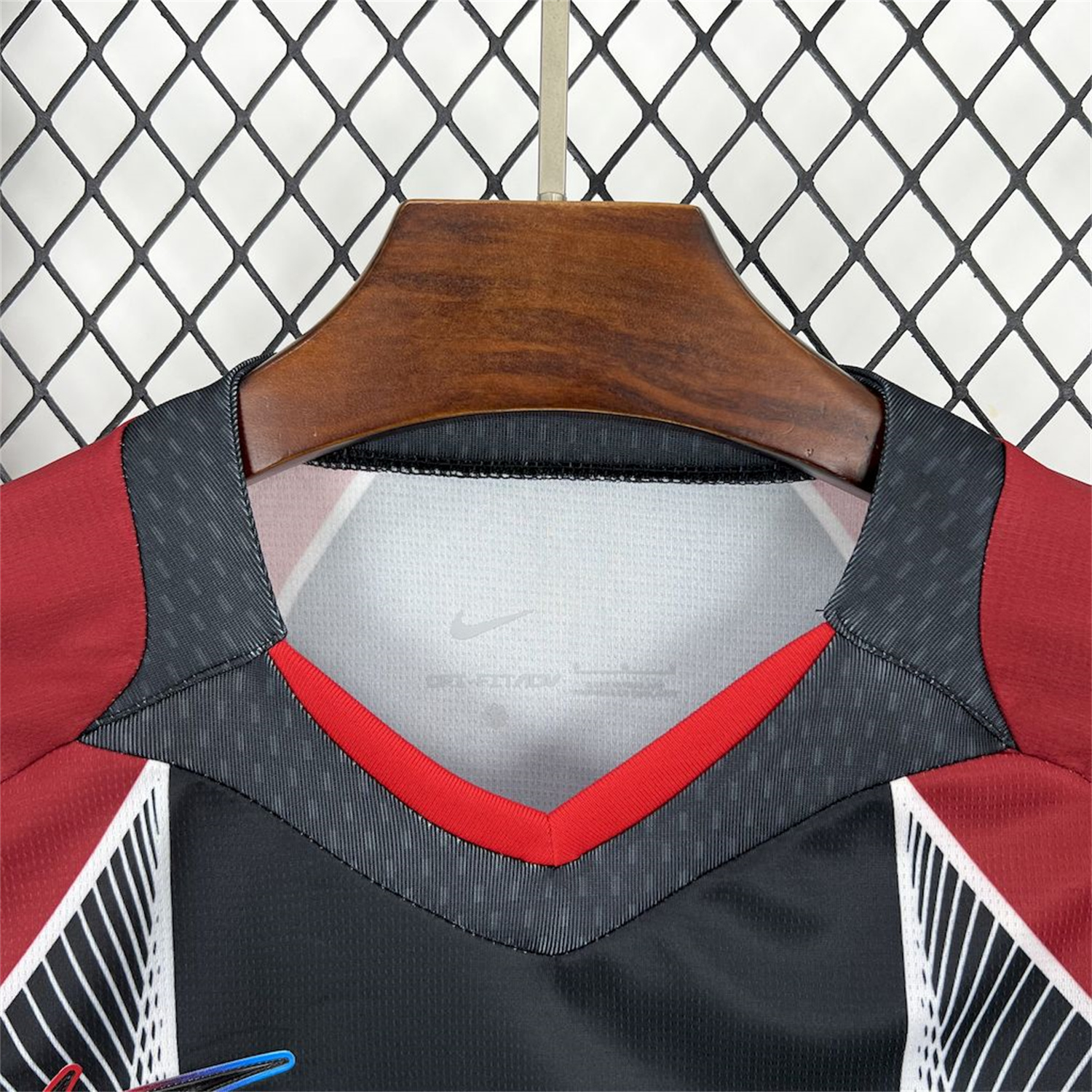 AlphaJersey-Barcelona 25-26 T90 Red Black Gradient and White Lines Special Jersey - Fans Version