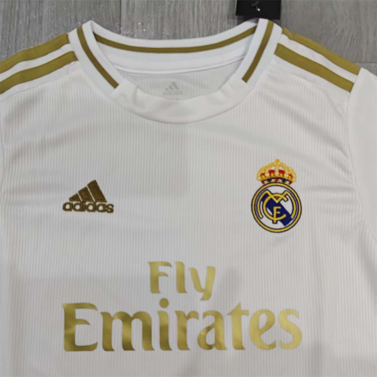 AlphaJersey-Retro Real Madrid 2019-20 Home Kids Kit