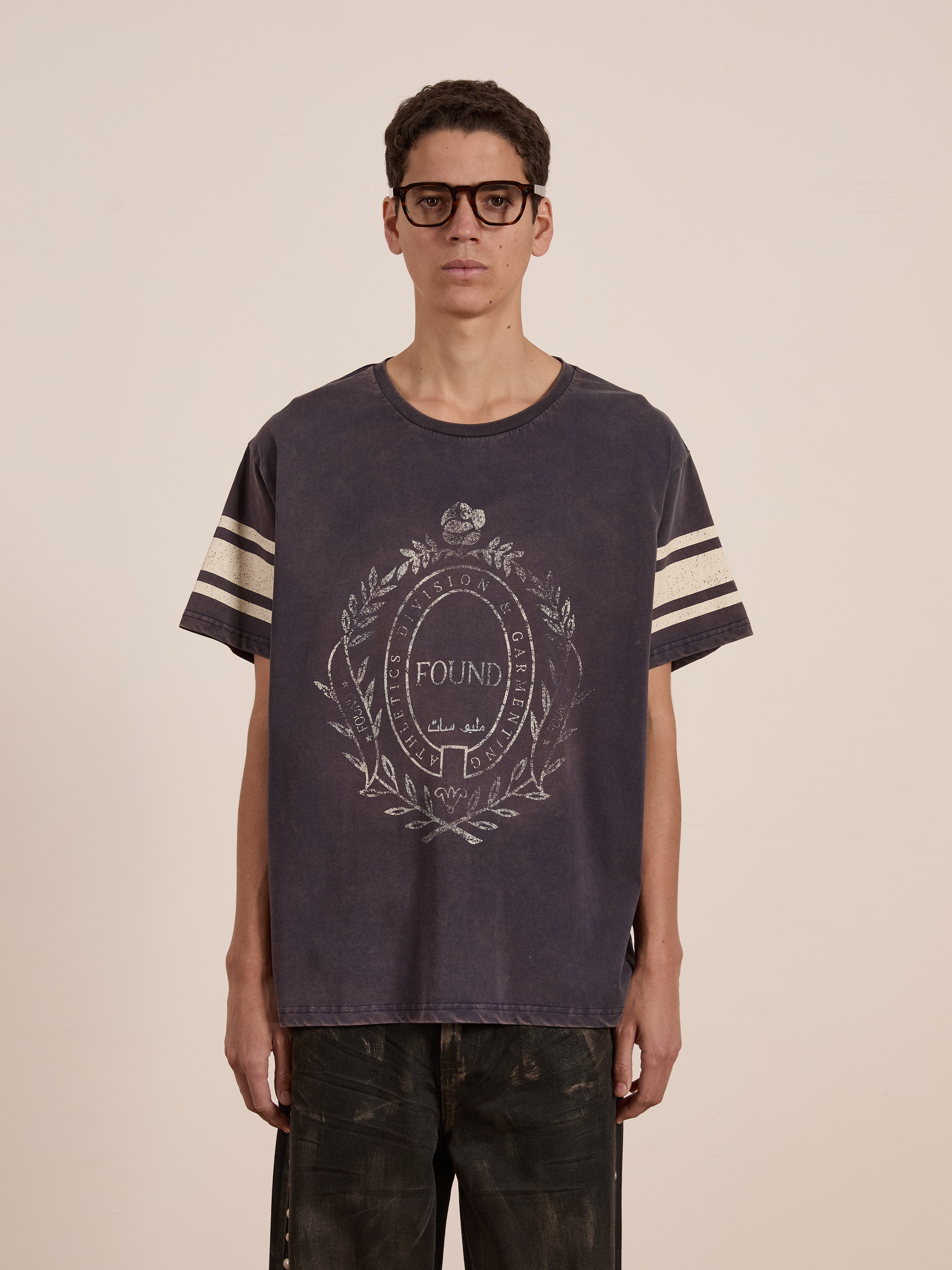 Collegiate Crest Tee | Modern Menswear by yycbvcnbmmnbm
