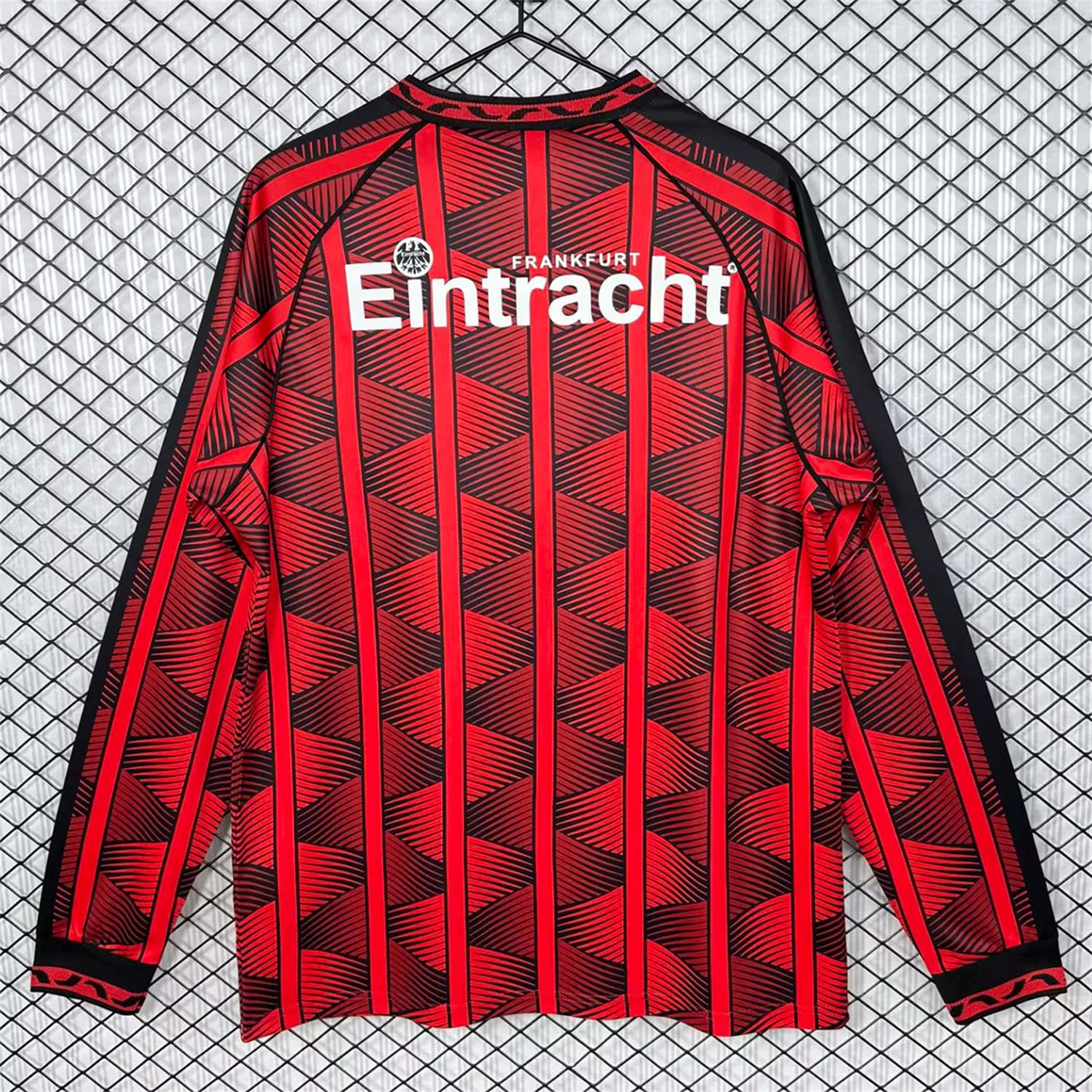 AlphaJersey-Retro Frankfurt 1995-96 Home Long Sleeves Jersey
