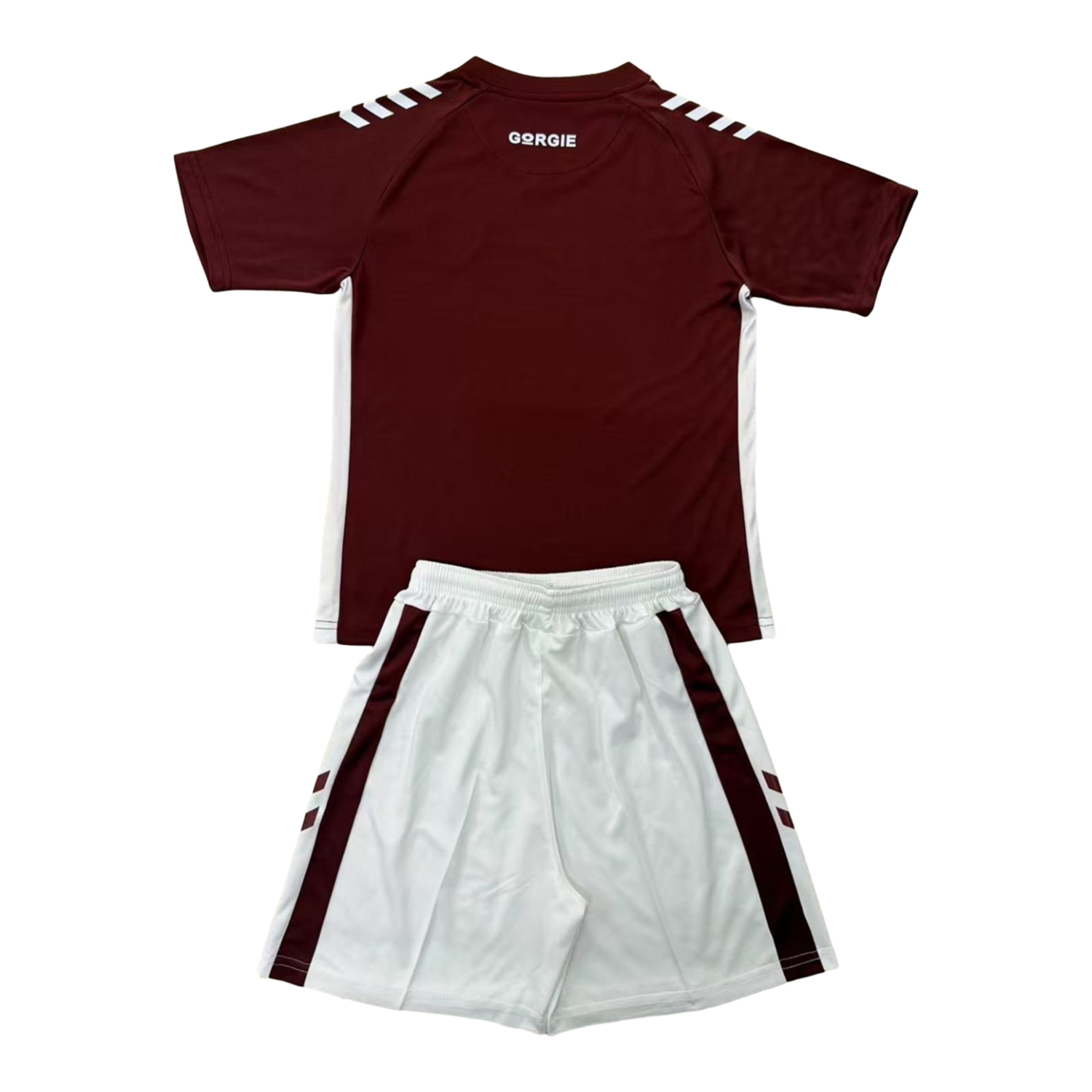 AlphaJersey-Hearts Heart of Midlothian 25-26 Home Kids Kit
