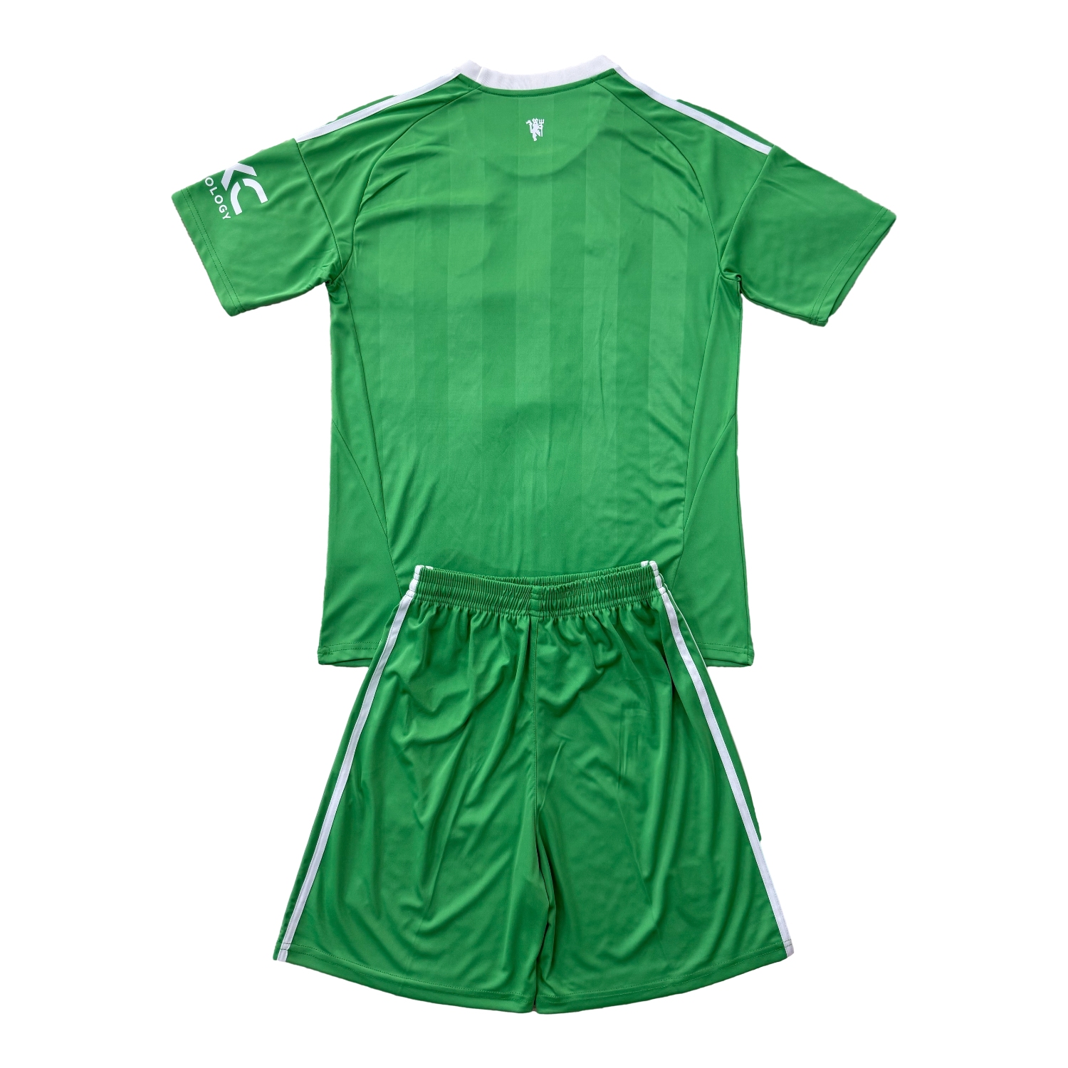 AlphaJersey-Manchester United 25-26 Green Goalkeeper Kids Kit