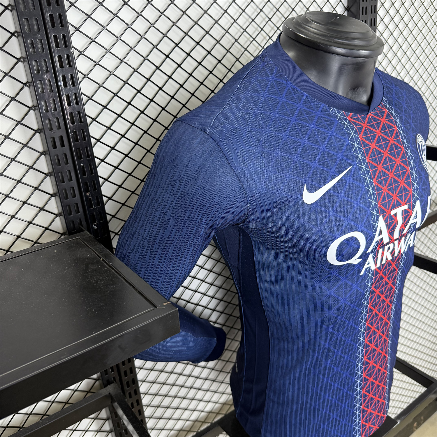 AlphaJersey-Paris Saint-Germain PSG 25-26 Home Long Sleeves Jersey - Player Version