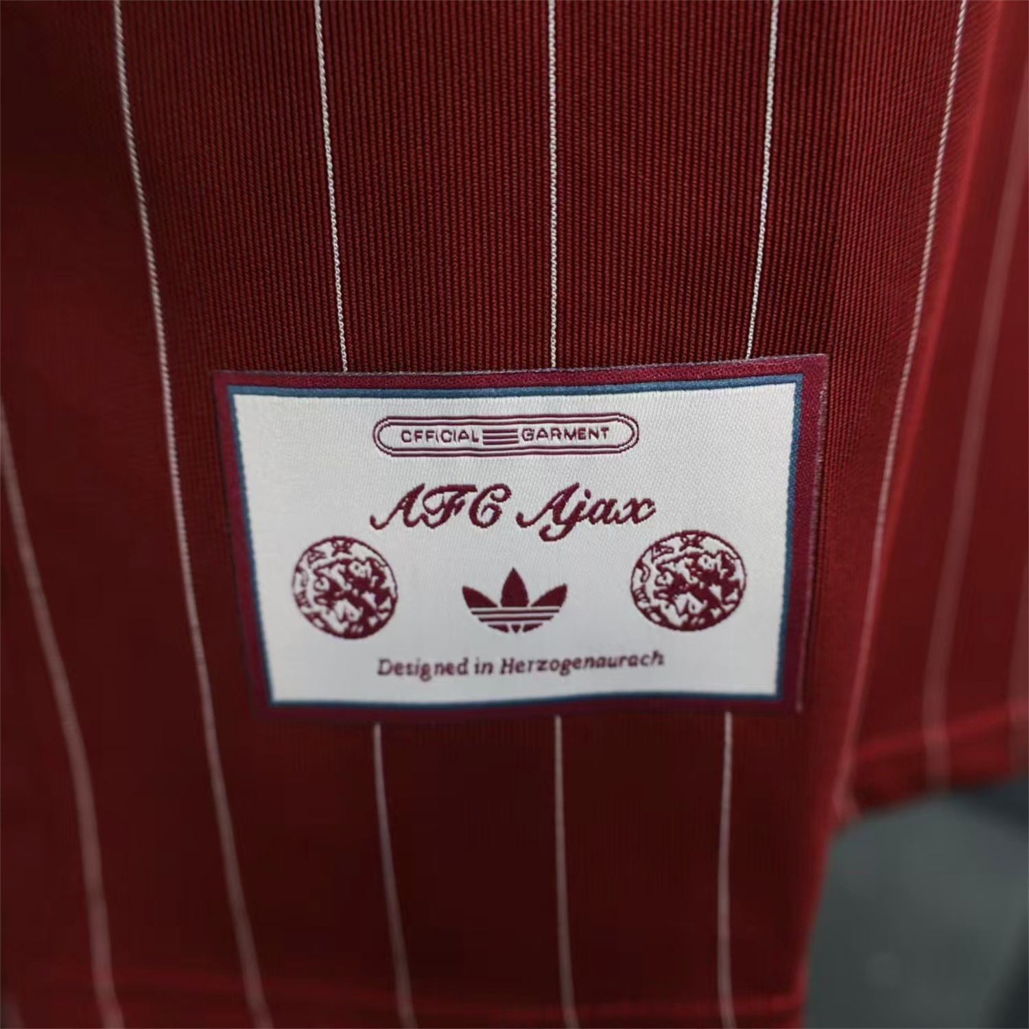 AlphaJersey-Ajax 25-26 Icon Range Travel Special Edition Red Jersey - Player Version