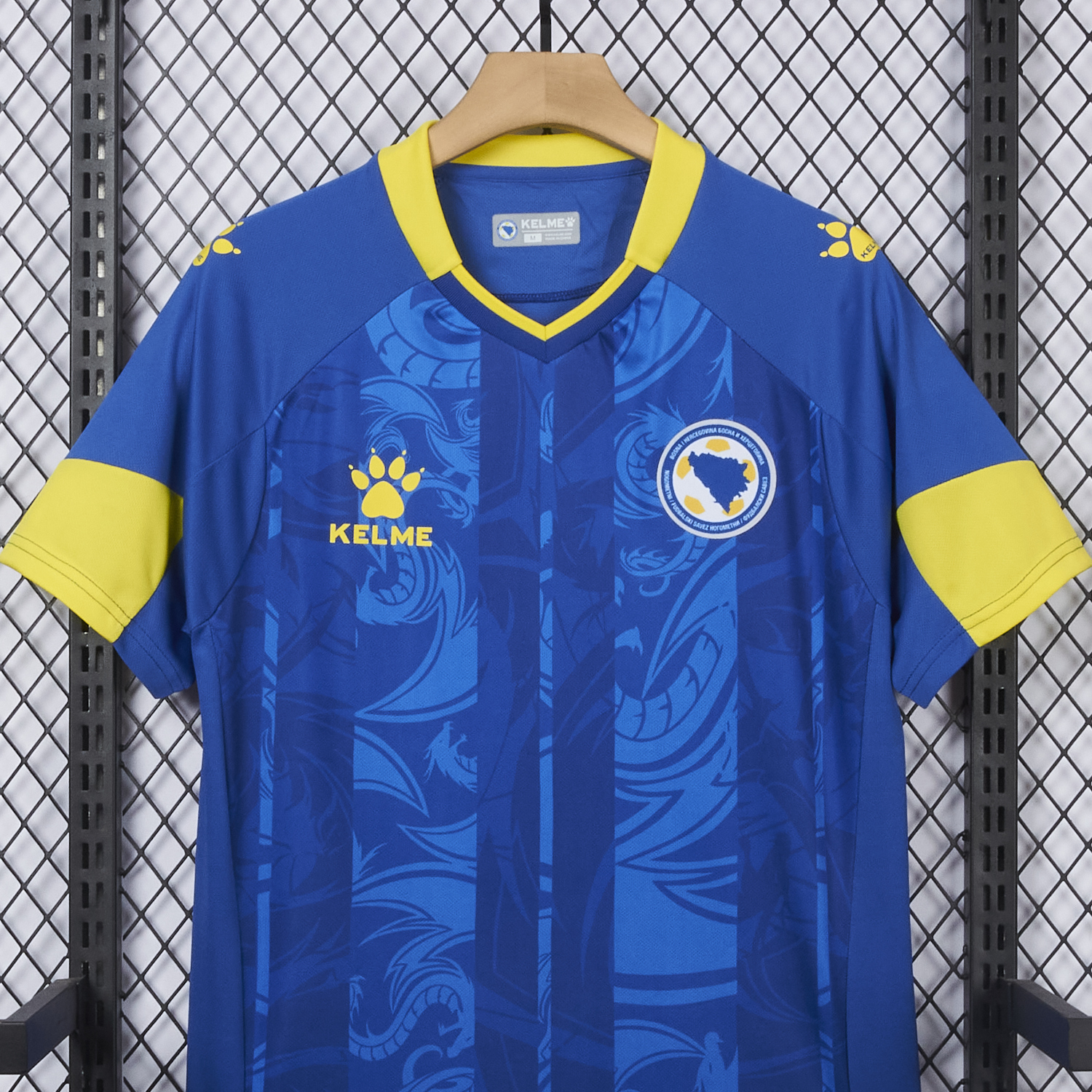 AlphaJersey-Bosnia and Herzegovina 2025 Home Jersey - Fans Version