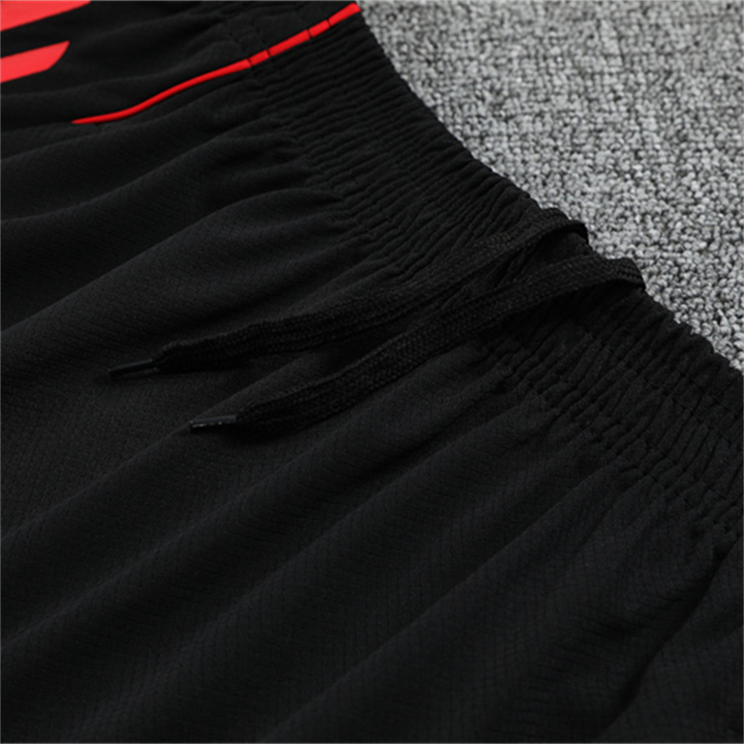AlphaJersey-Manchester United 25-26 Kid Short-Sleeve Training Set - White Top & Black Shorts