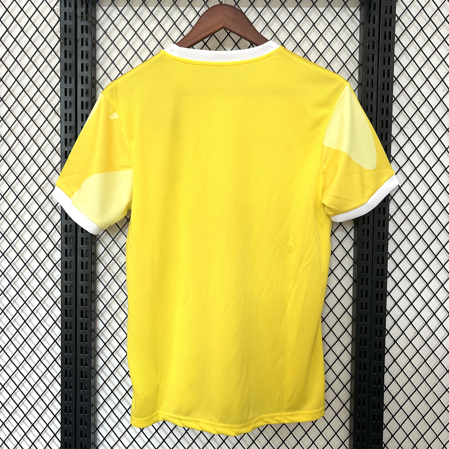 AlphaJersey-Brazil 2025-26 Church Silhouette Yellow Jersey - Fans Version