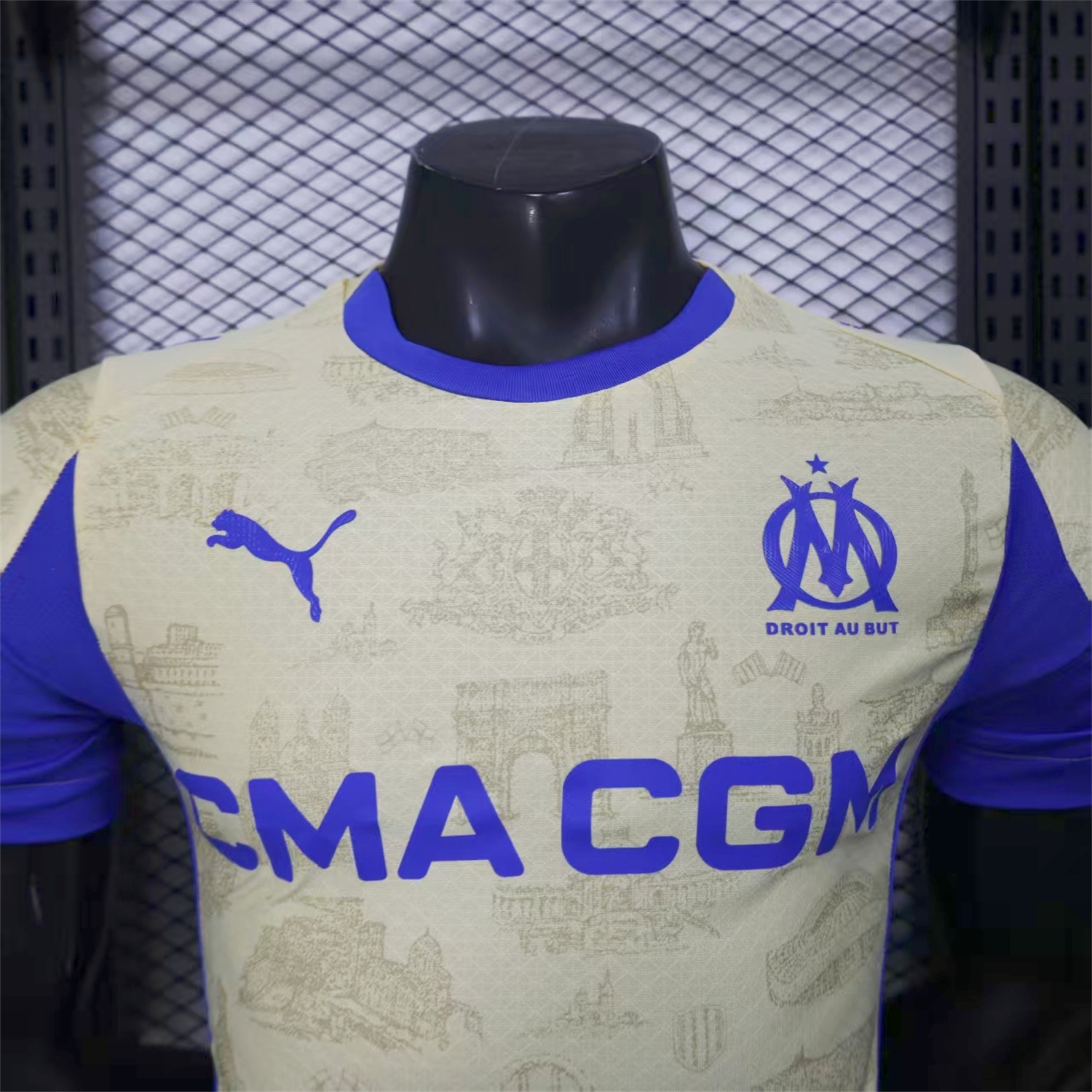 AlphaJersey-Marseille 25-26 Fourth Jersey -Player Version