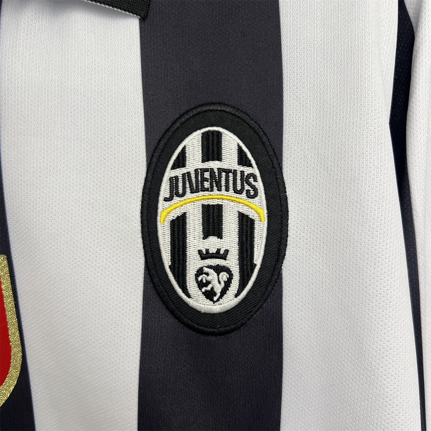 AlphaJersey-Retro Juventus 2014-15 Home Long Sleeves Jersey