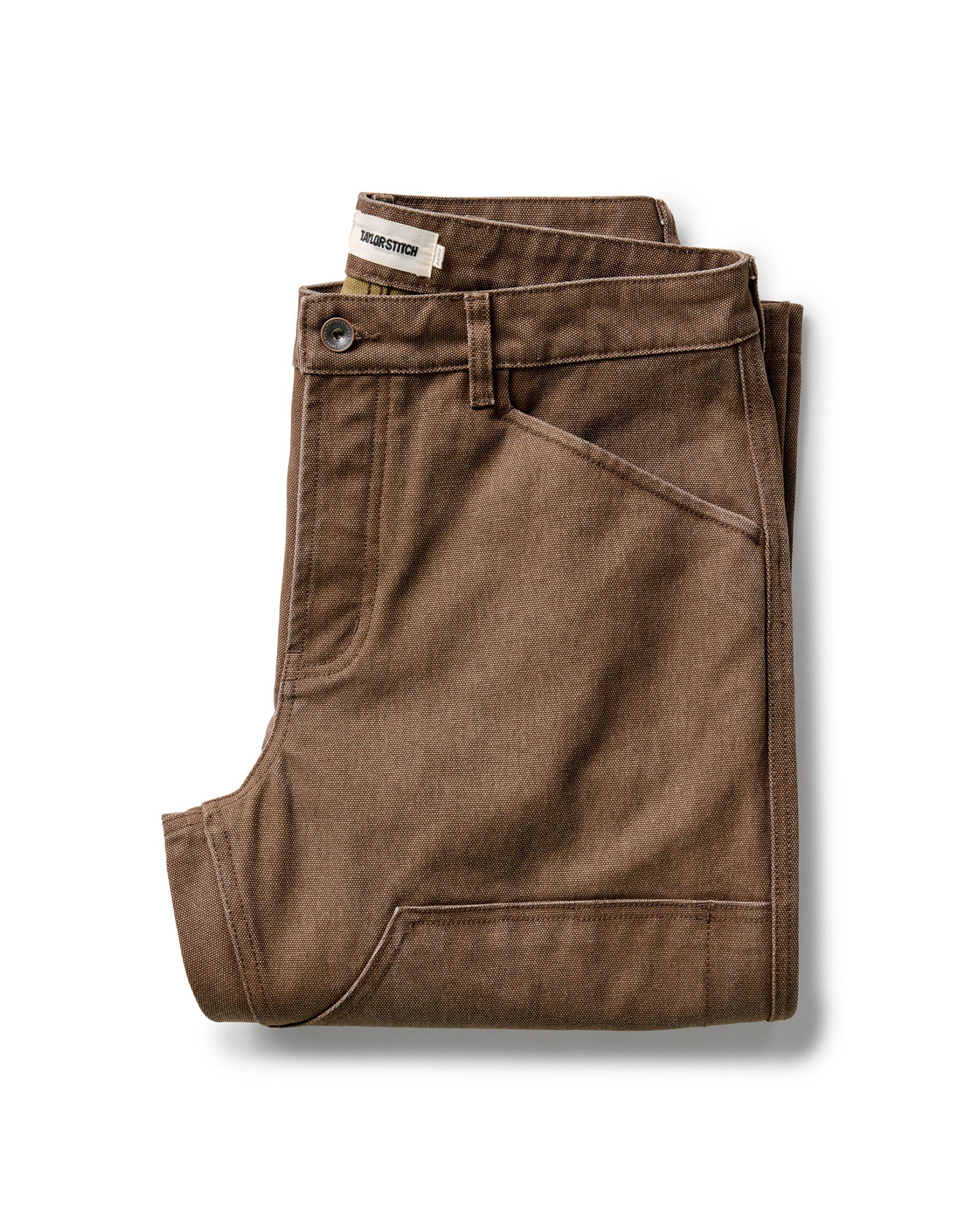 The Chore Pant in Aged Penny Chipped Canvas | Modern Menswear by yycbvcnbmmnbm