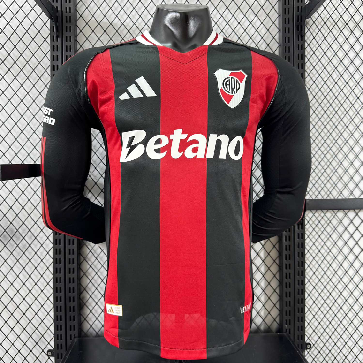 AlphaJersey-River Plate 25-26 Away Long Sleeves Jersey - Player Version