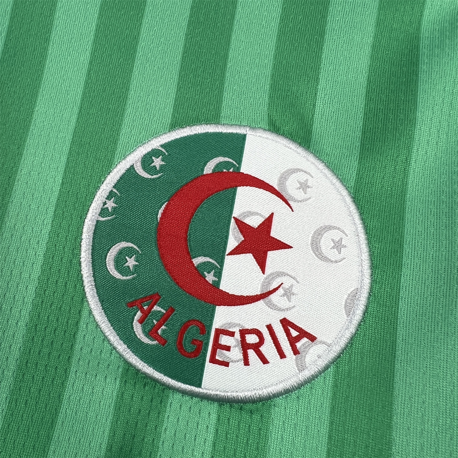 AlphaJersey-Algeria 2026 Away Green Jersey - Fans Version