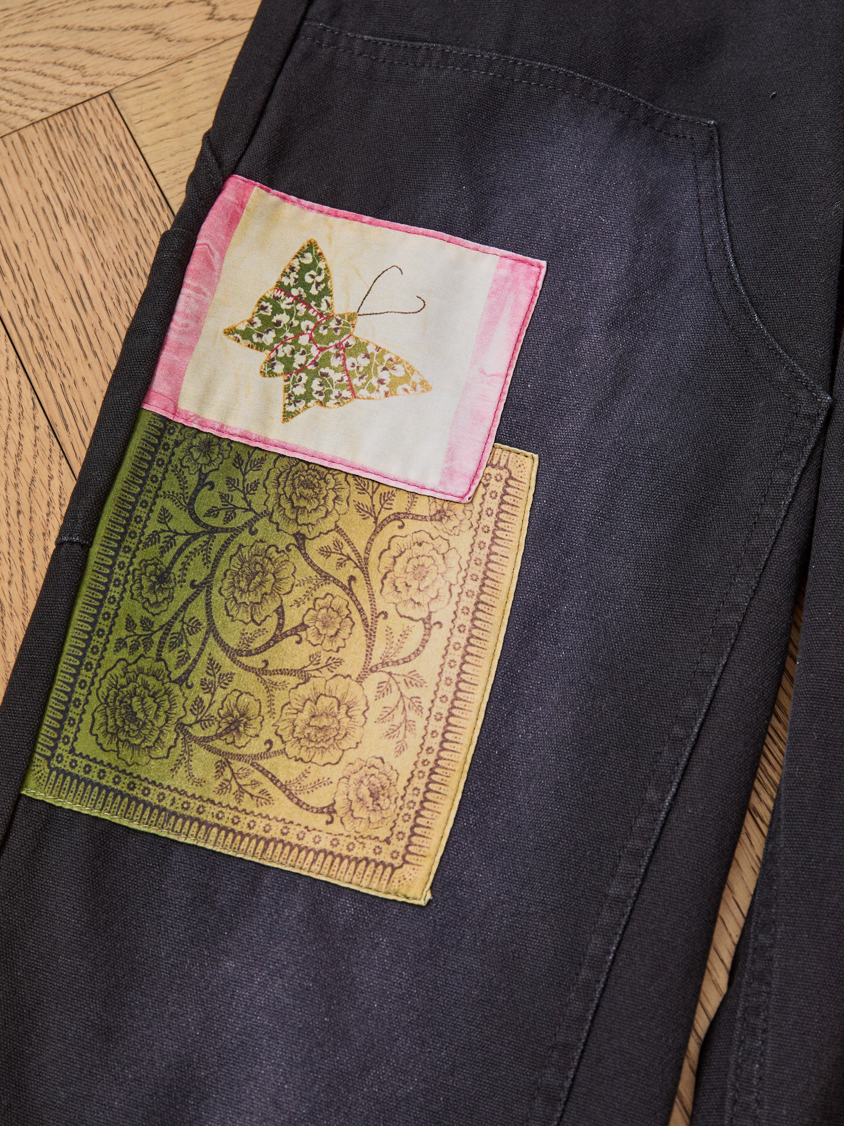 Tapestry Carpenter Canvas Pants | Modern Menswear by yycbvcnbmmnbm