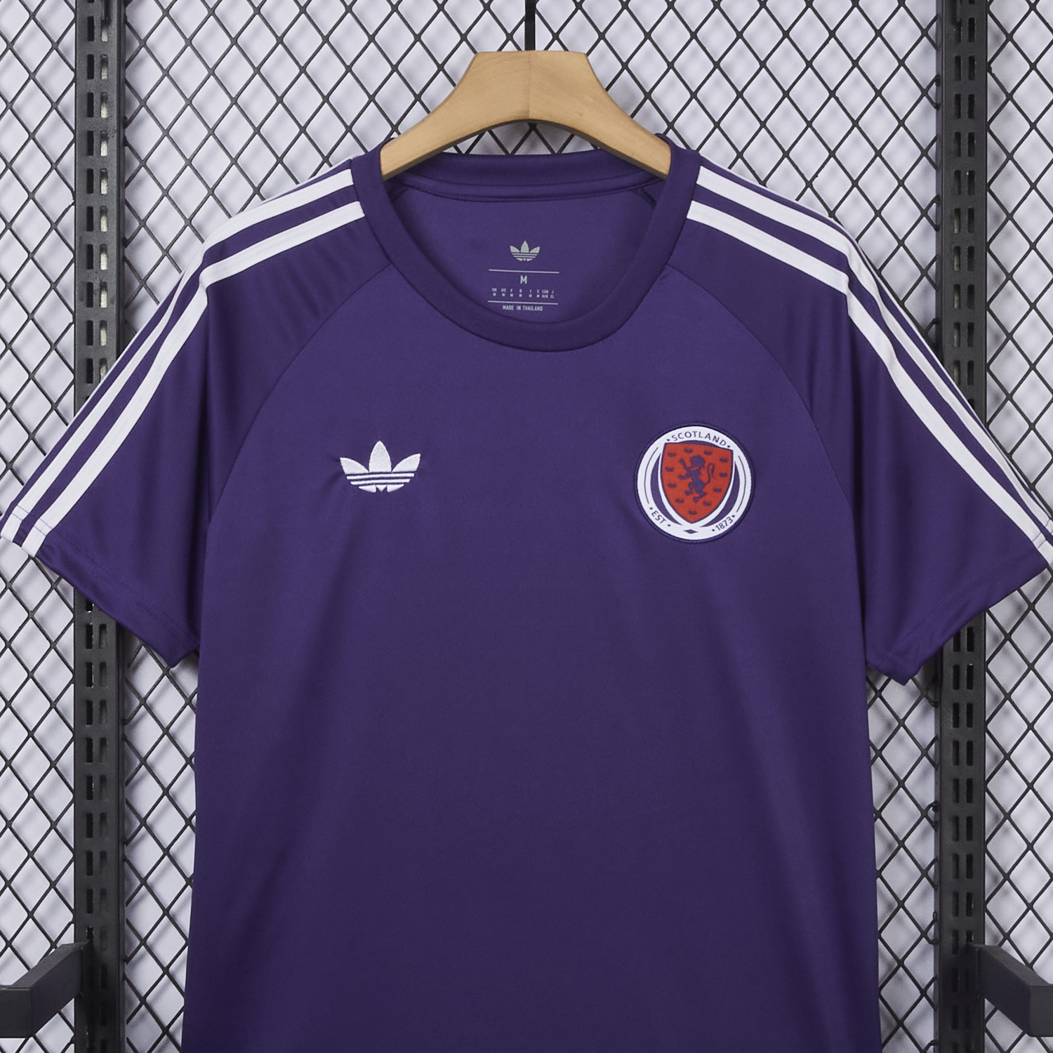 AlphaJersey-S-c-o.t l.a-n.d 2026 Purple Travel Jersey - Player Version