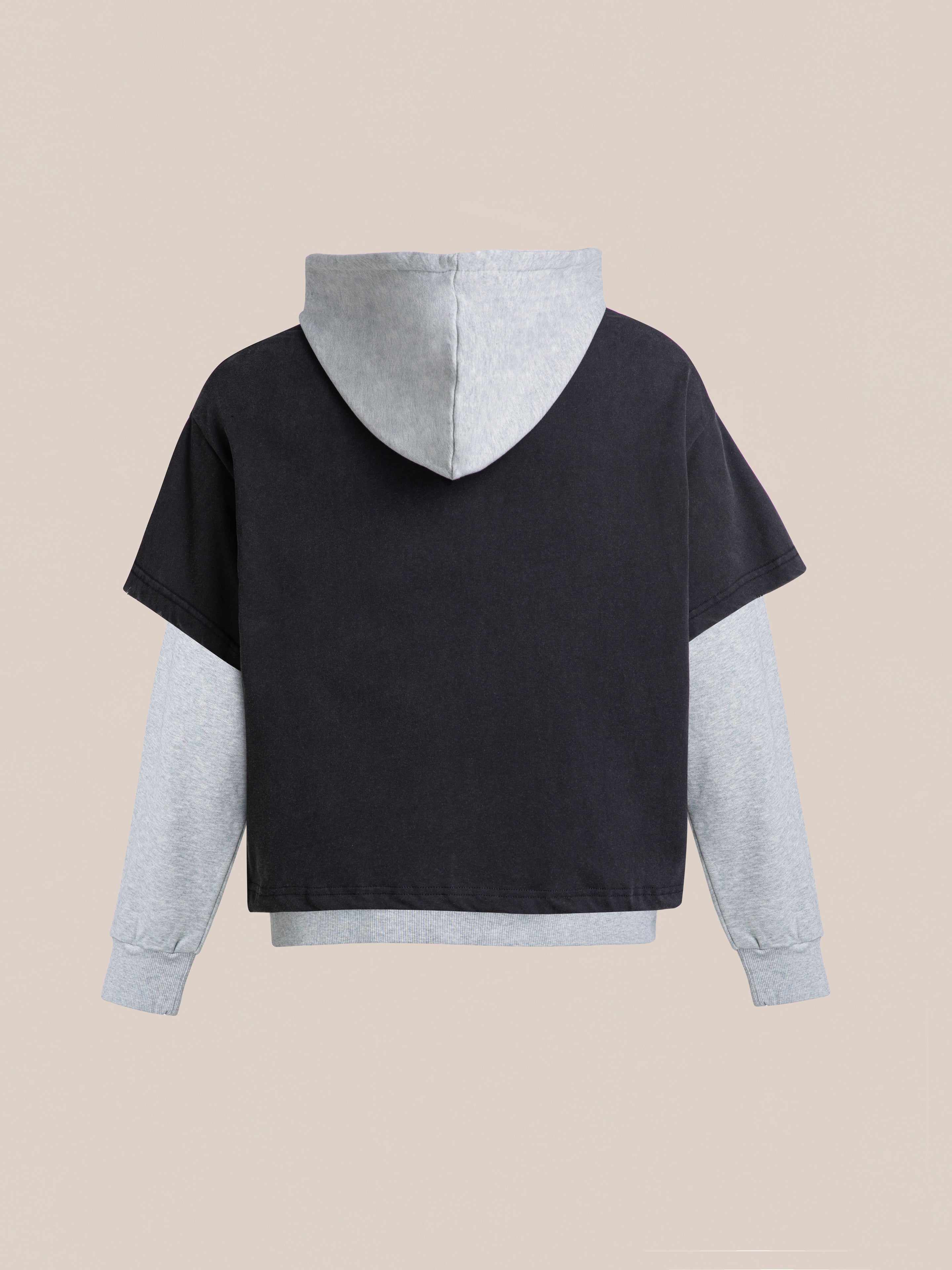 Double Layer Hoodie | Modern Menswear by yycbvcnbmmnbm