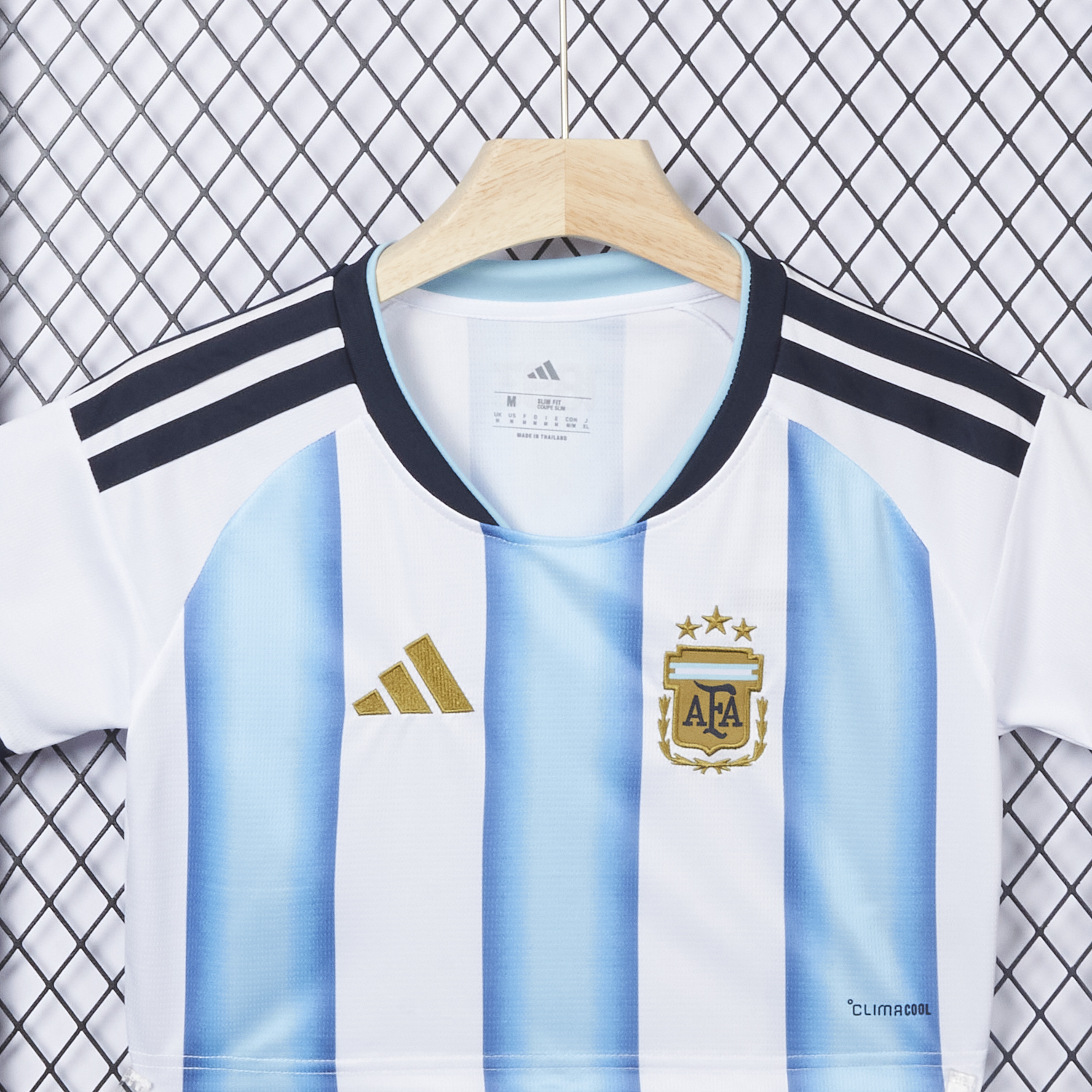 AlphaJersey-Women's Argentina 2026 Home Cropped Jersey