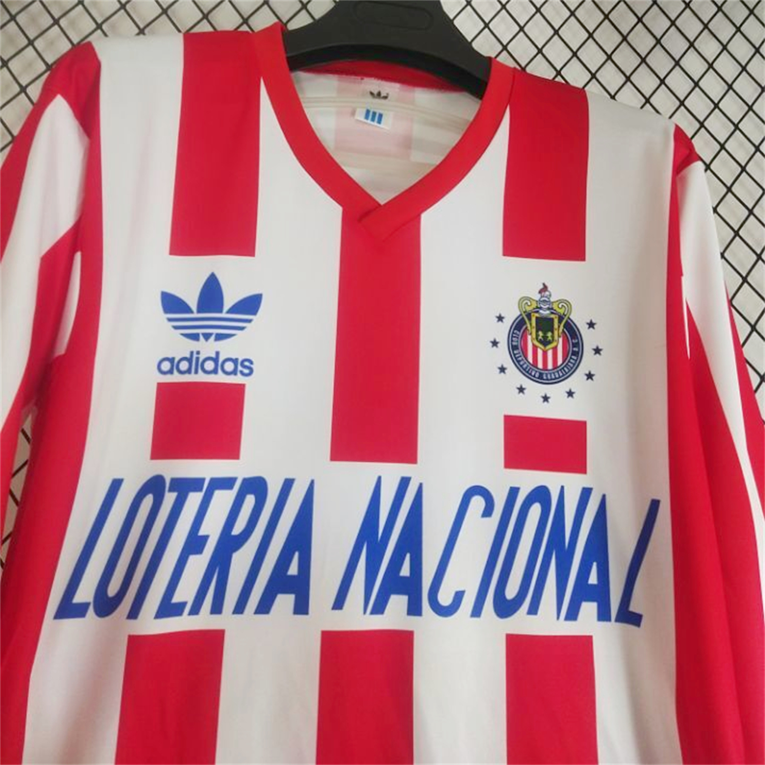 AlphaJersey-Retro Chivas de Guadalajara 1991-92 Home Long Sleeves Jersey