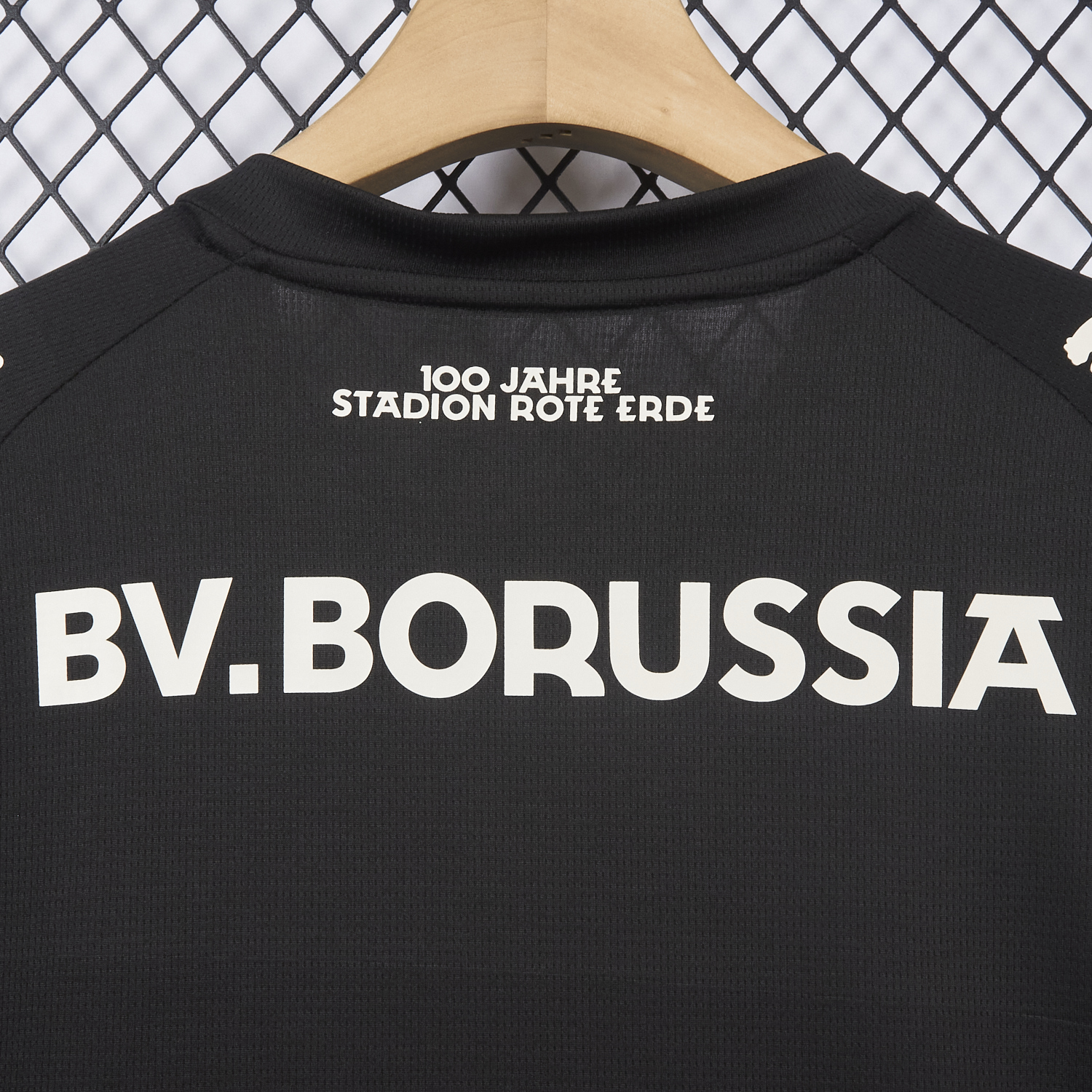 AlphaJersey-Dortmund 25-26 “100 JAHRE STADION ROTE ERDE” Black Special Jersey - Fans Version