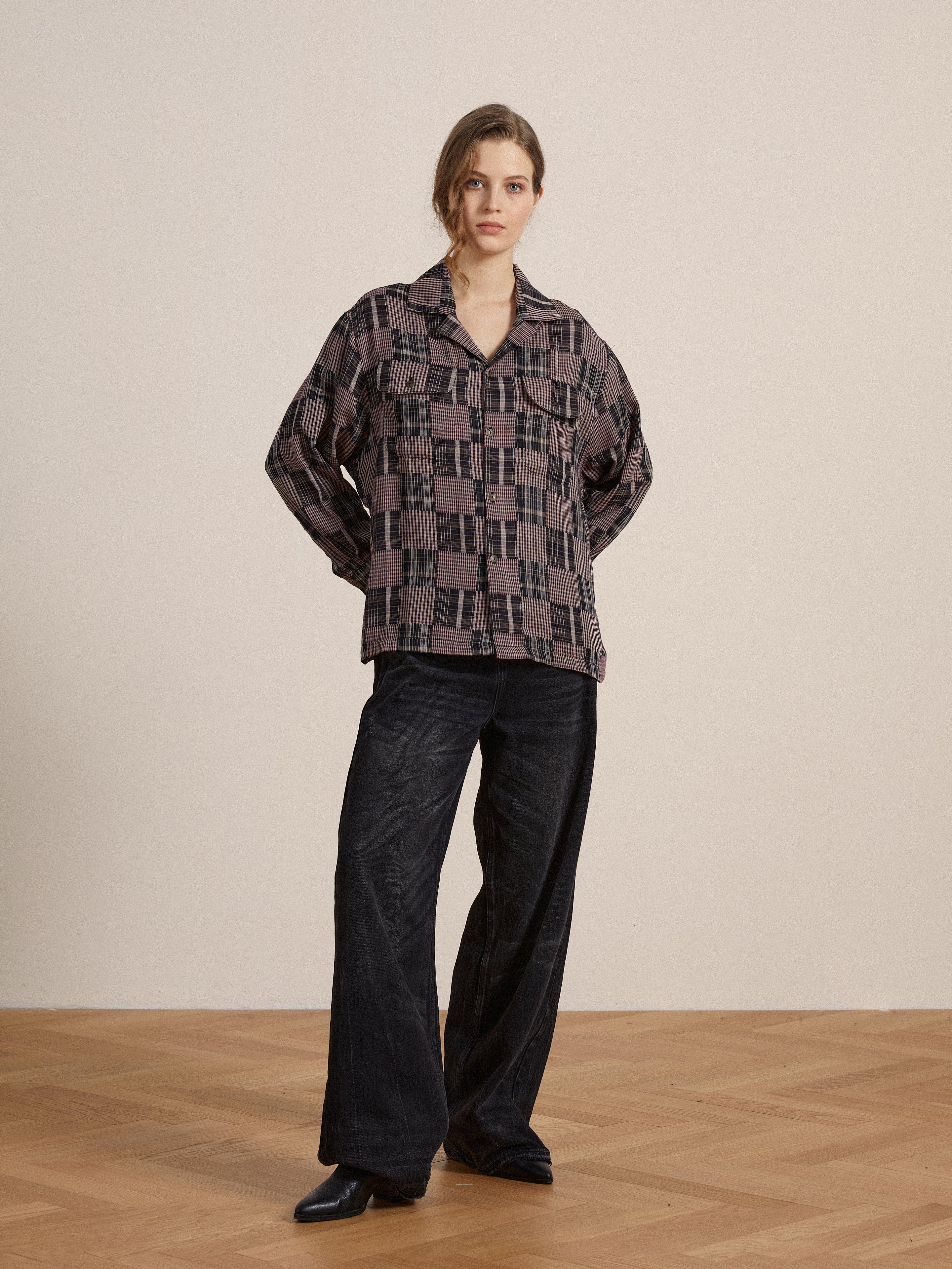 Multi-Flannel LS Camp Shirt | Modern Menswear by yycbvcnbmmnbm