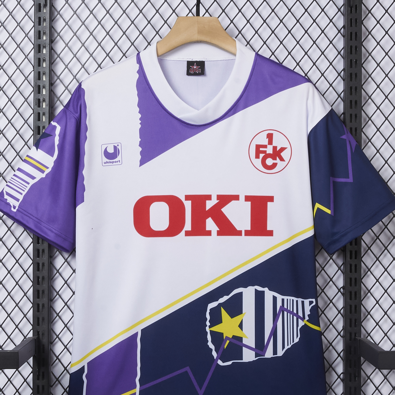 AlphaJersey-Retro Kaiserslautern 1991-92 Away Jersey - Fans Version